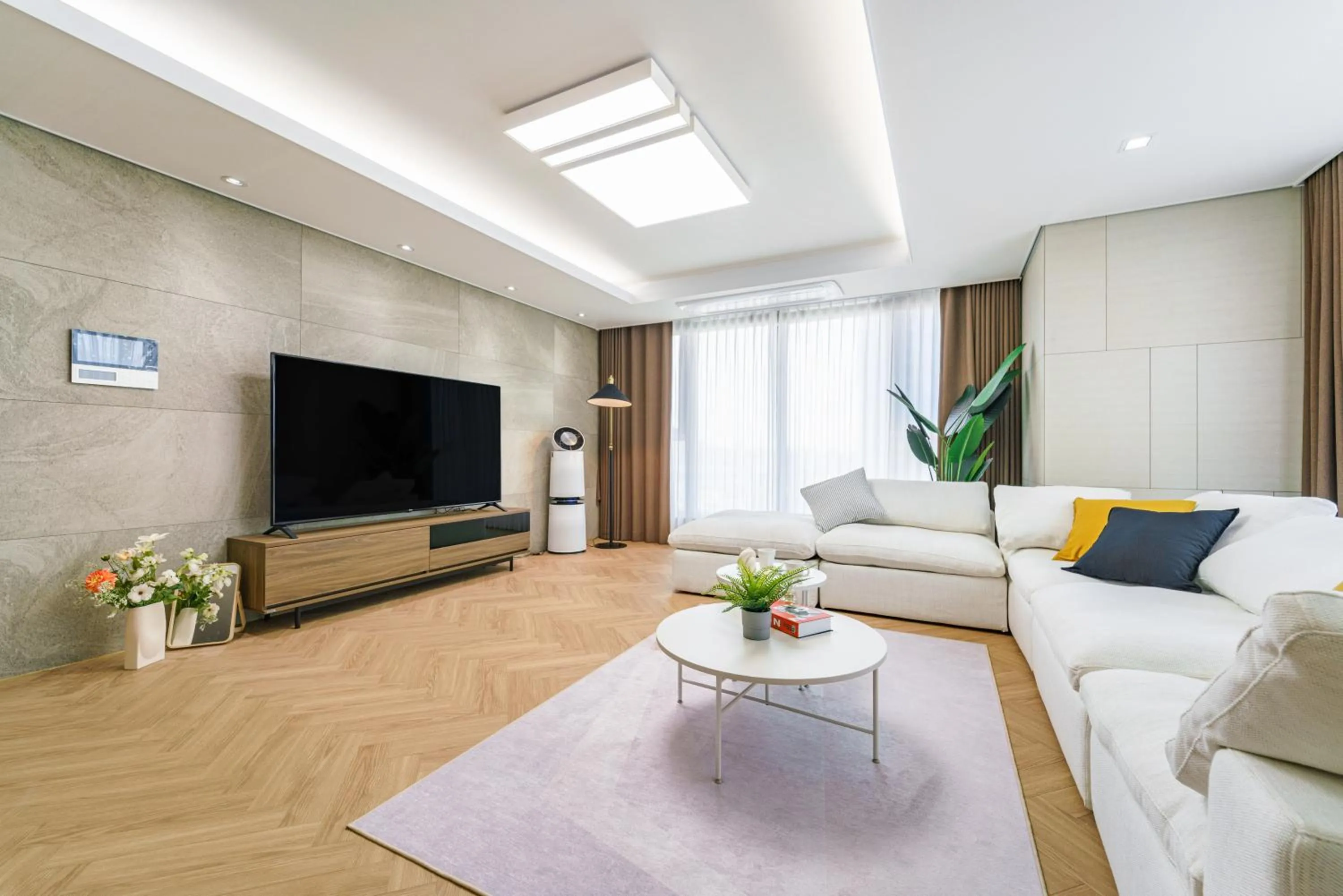 Living room in Le Collective Busan station