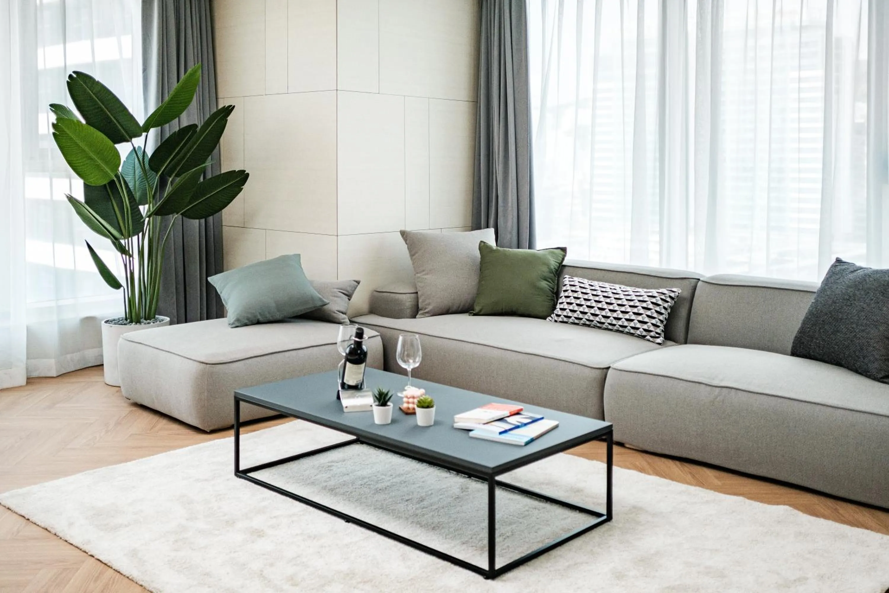 Living room in Le Collective Busan station