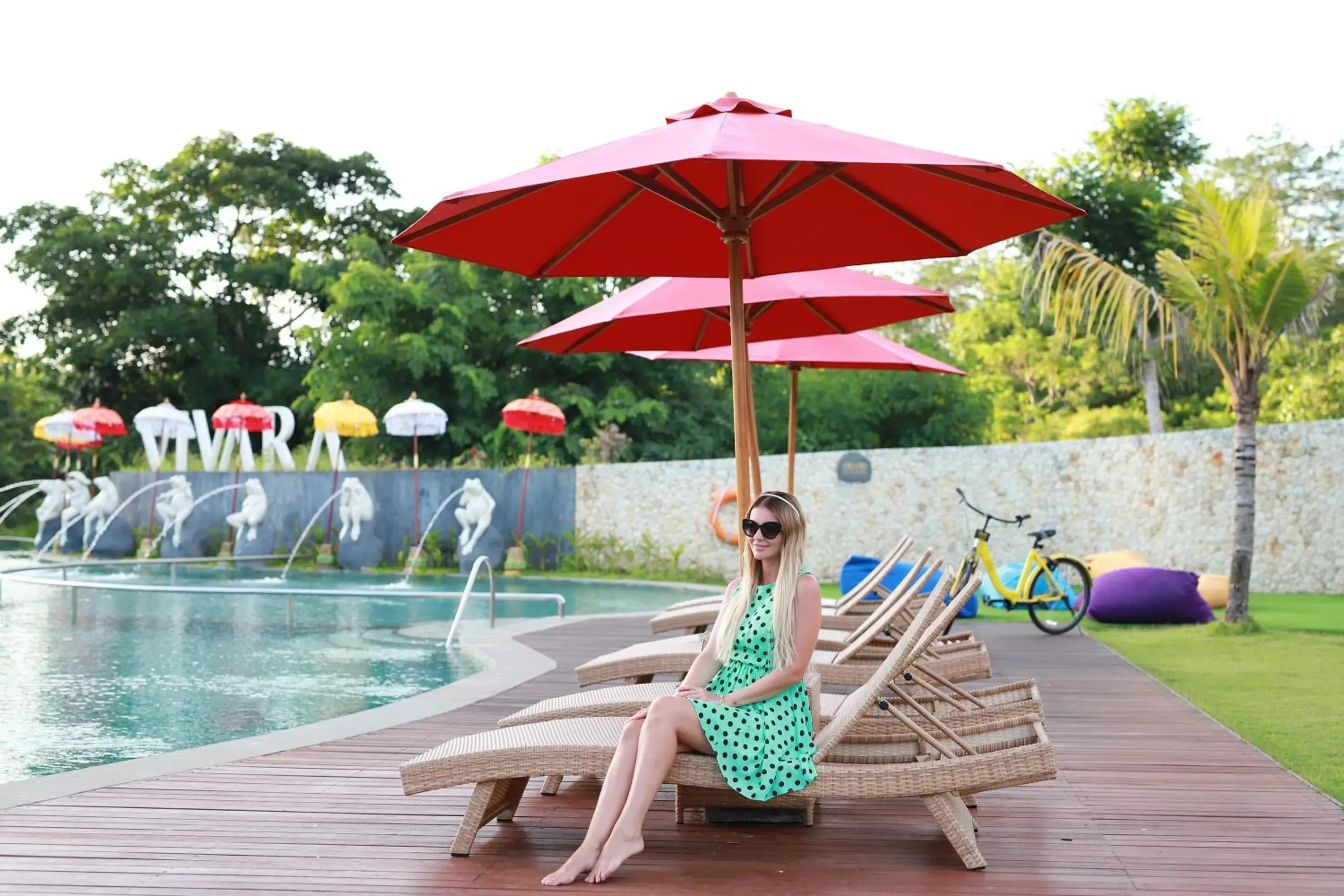 Garden view in Vivara Bali Private Pool Villas & Spa Retreat Garden view in Vivara Bali Private Pool Villas & Spa Retreat