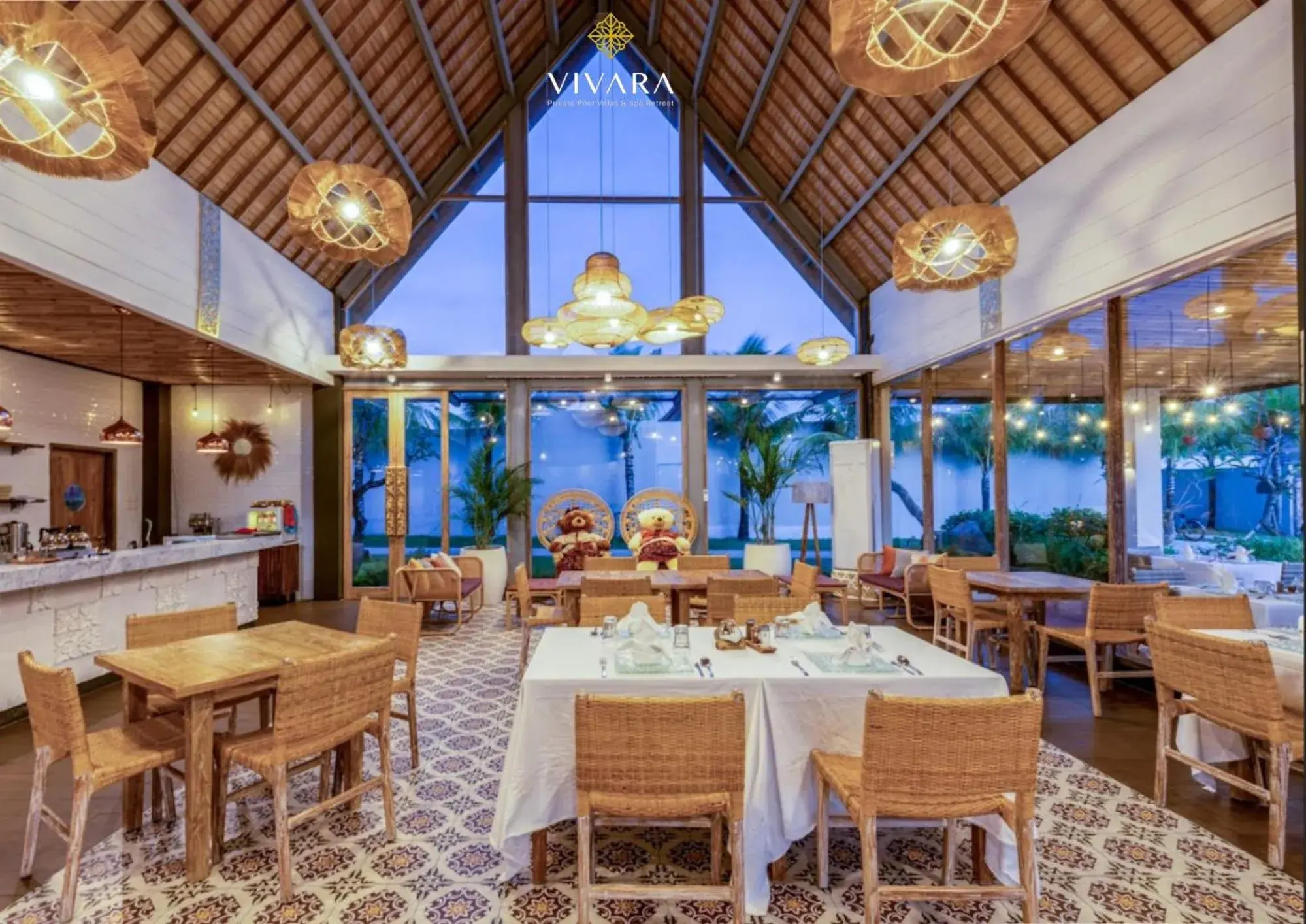 Restaurant/places to eat in Vivara Bali Private Pool Villas & Spa Retreat Restaurant/places to eat in Vivara Bali Private Pool Villas & Spa Retreat