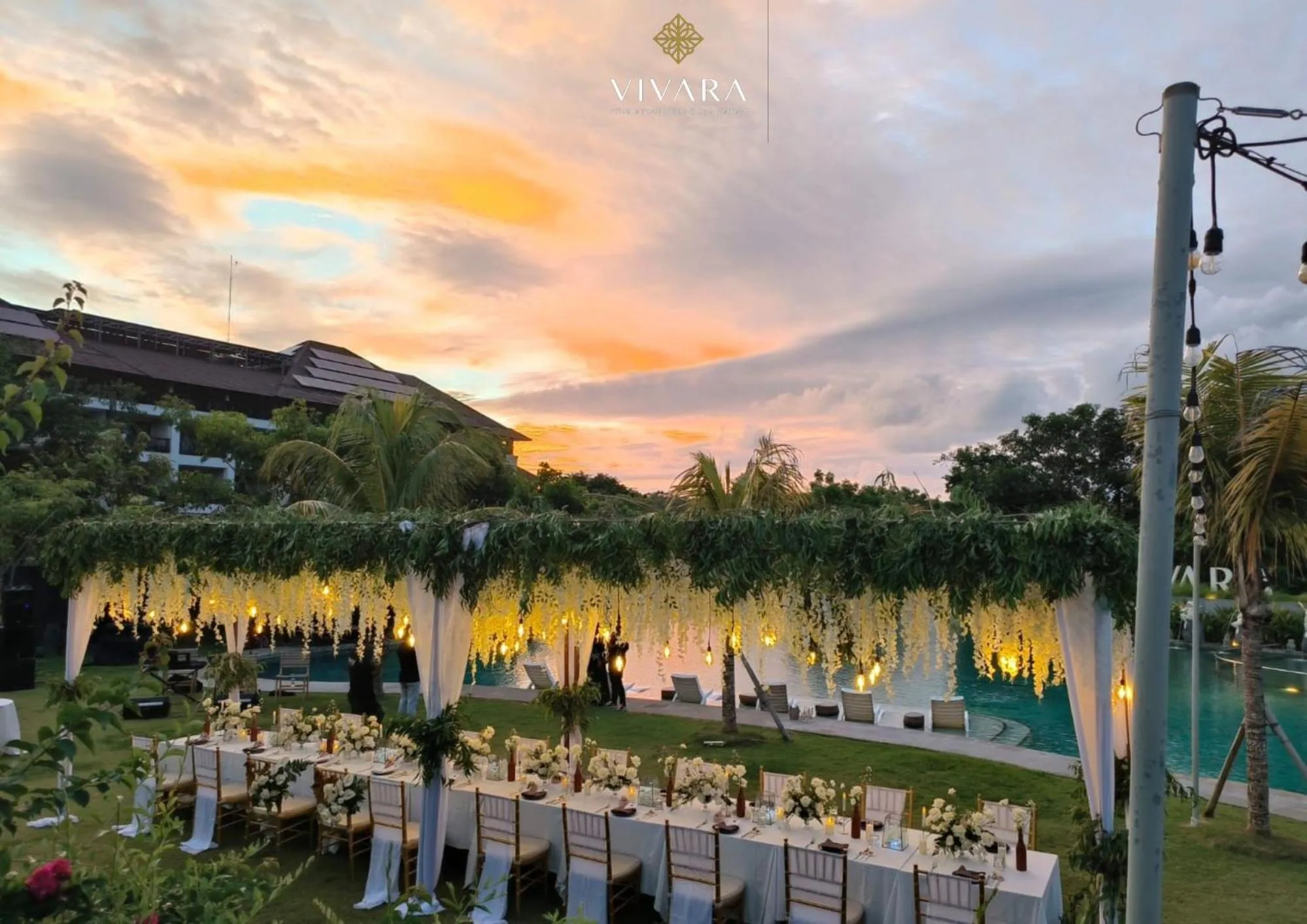 Dinner in Vivara Bali Private Pool Villas & Spa Retreat