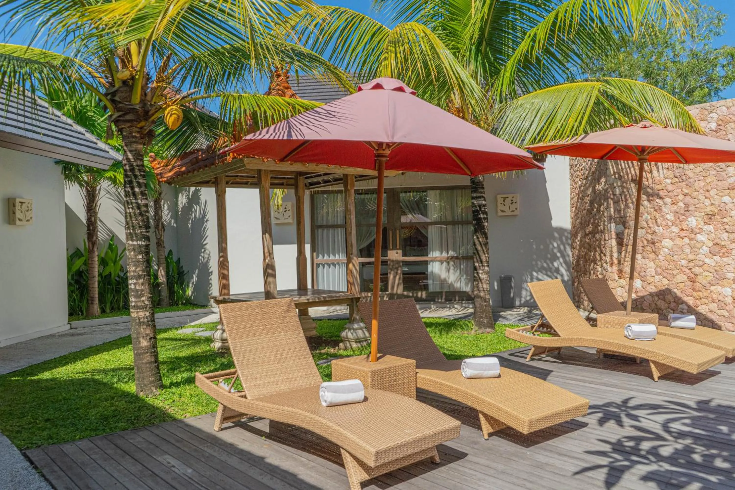 Balcony/Terrace in Vivara Bali Private Pool Villas & Spa Retreat