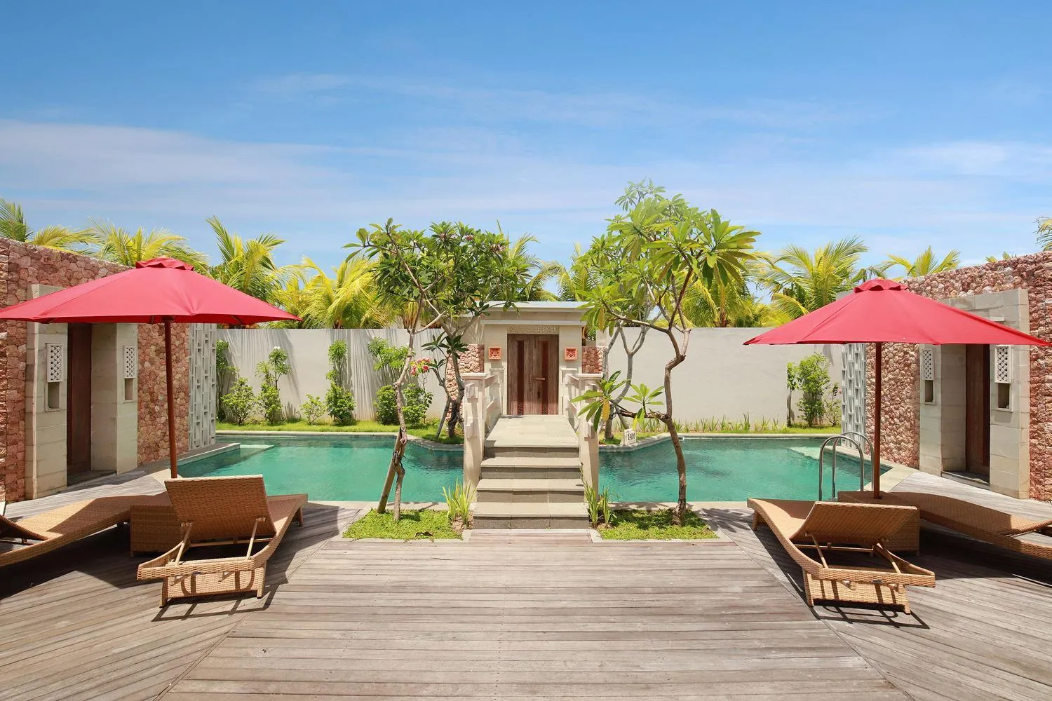 Balcony/Terrace in Vivara Bali Private Pool Villas & Spa Retreat