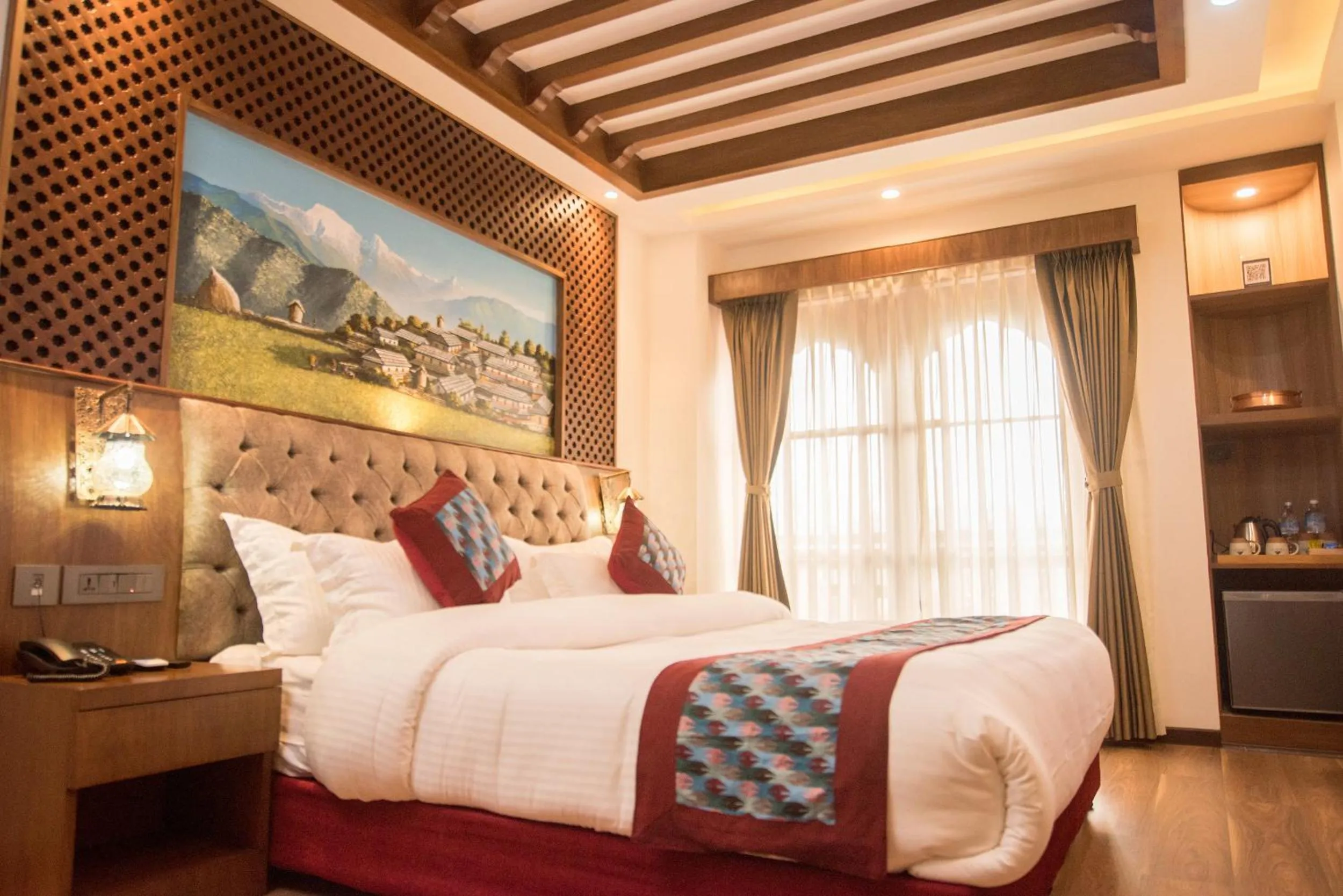 Photo of the whole room, Bed in Everest Boutique Hotel