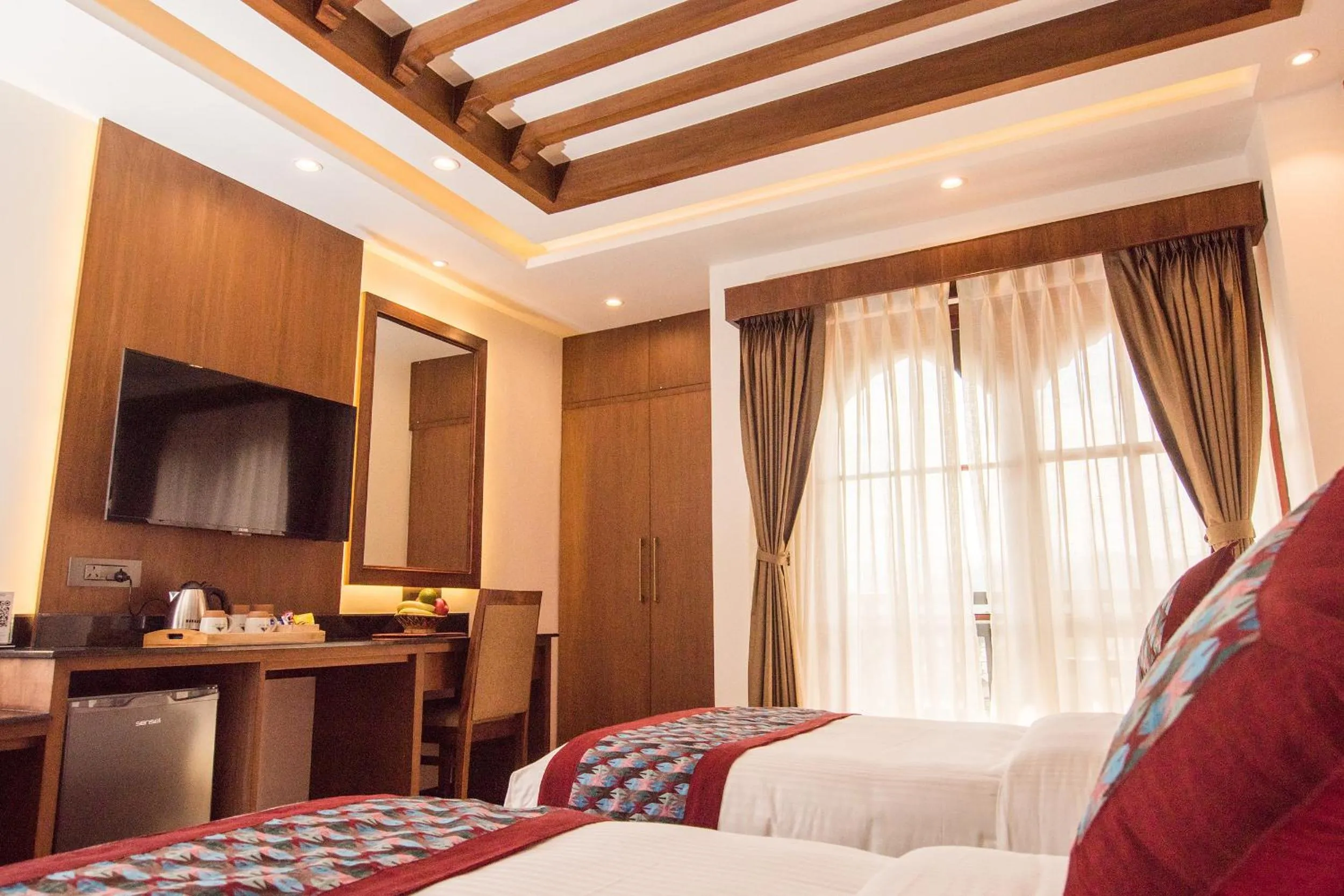 Bed in Everest Boutique Hotel