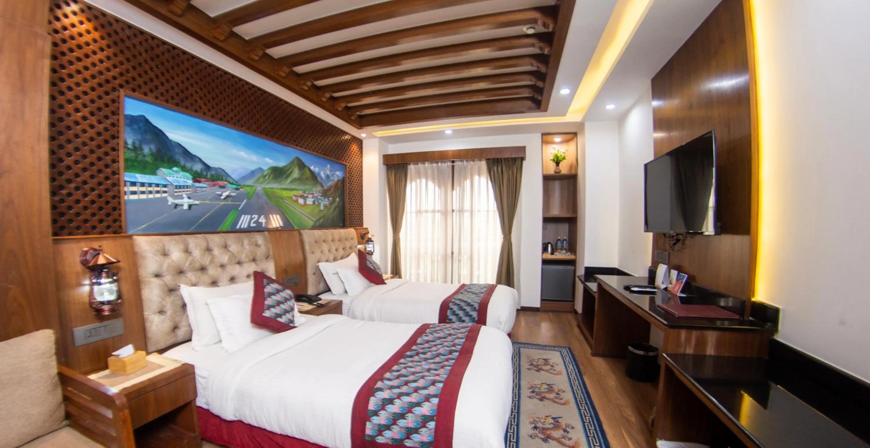 Bed in Everest Boutique Hotel