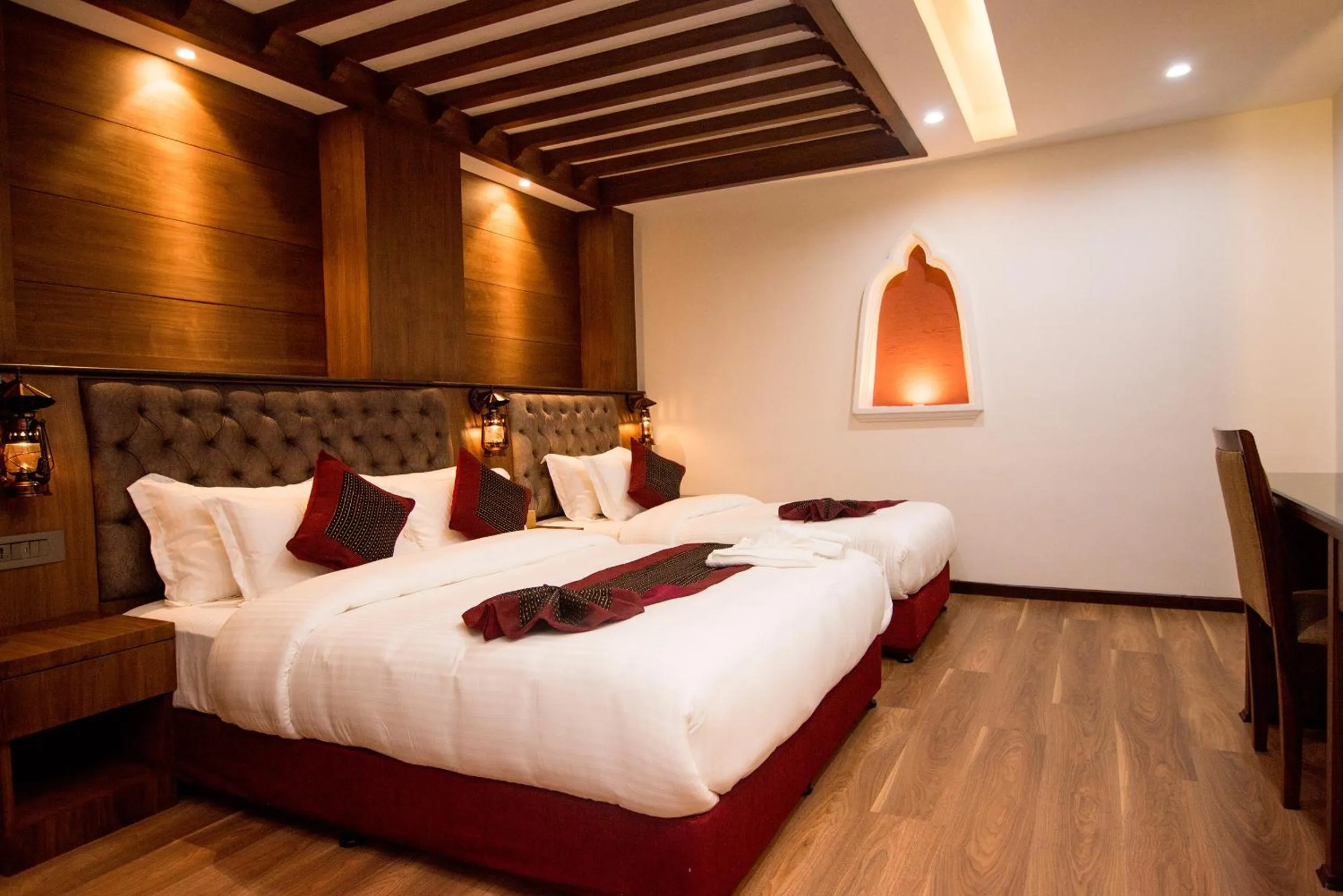 Bed in Everest Boutique Hotel