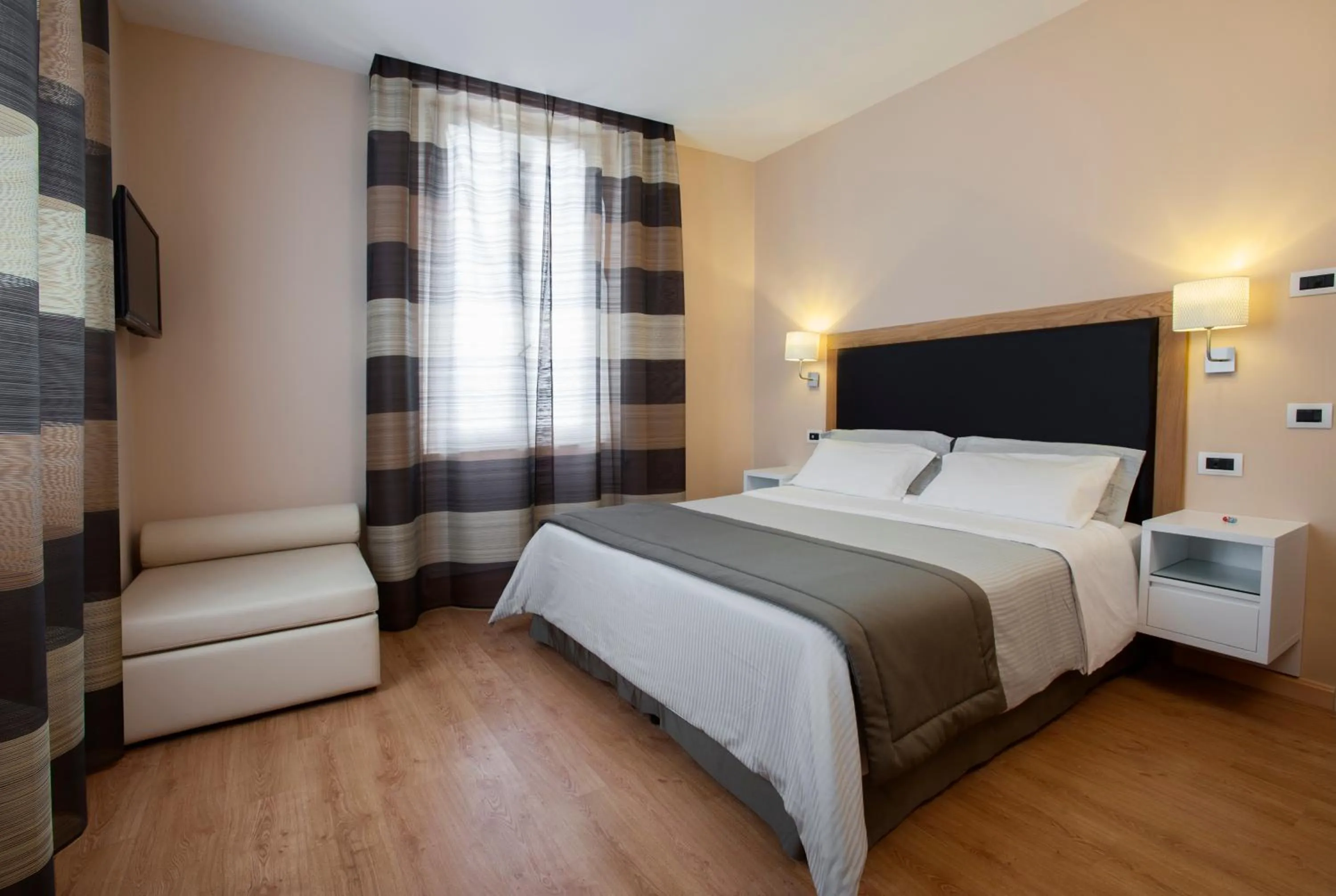 Bed in Relais Le Felci Executive Suite Spa