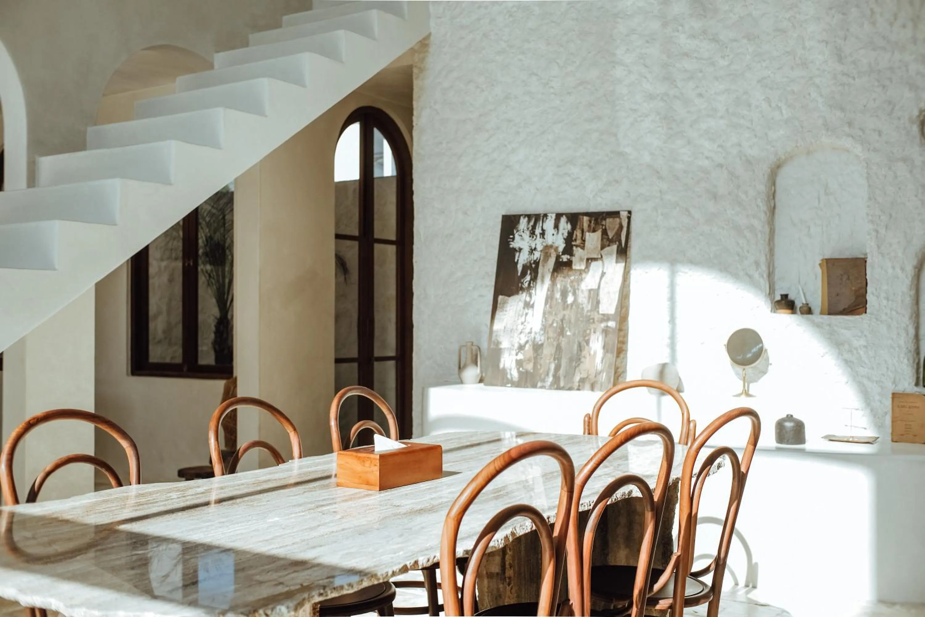Dining area in Casa Viamo