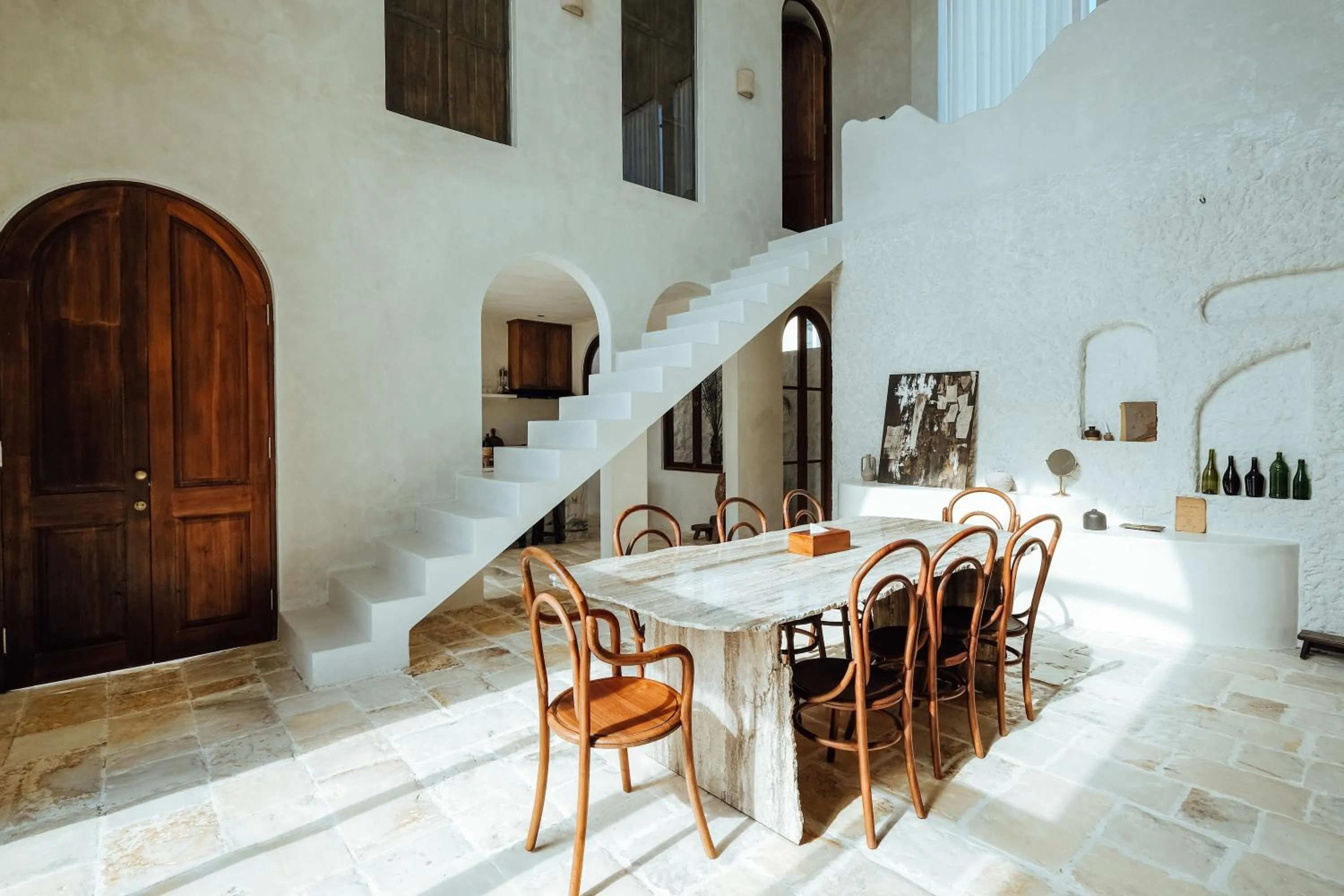Dining area in Casa Viamo