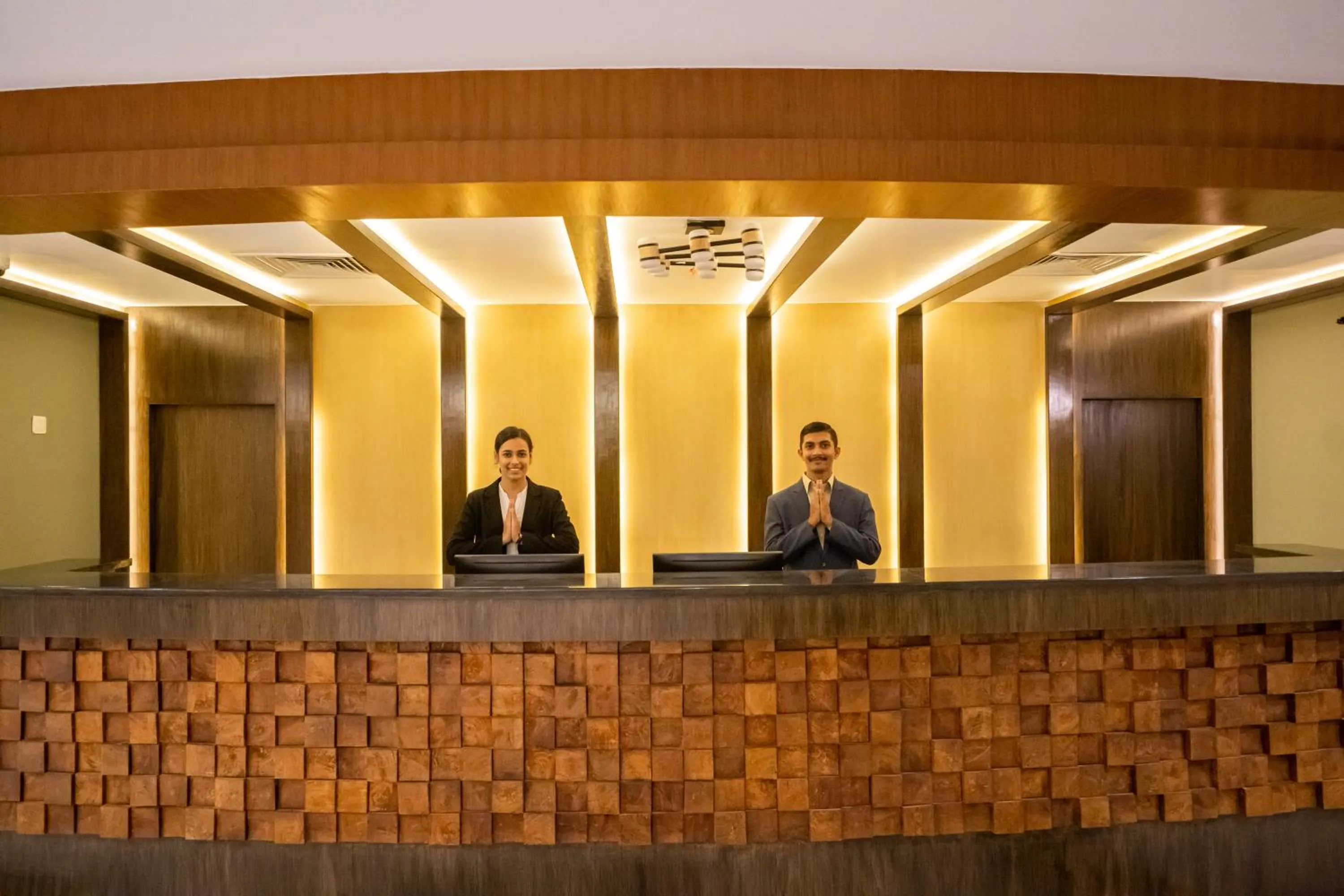 Staff in Soaltee Westend Resort Chitwan