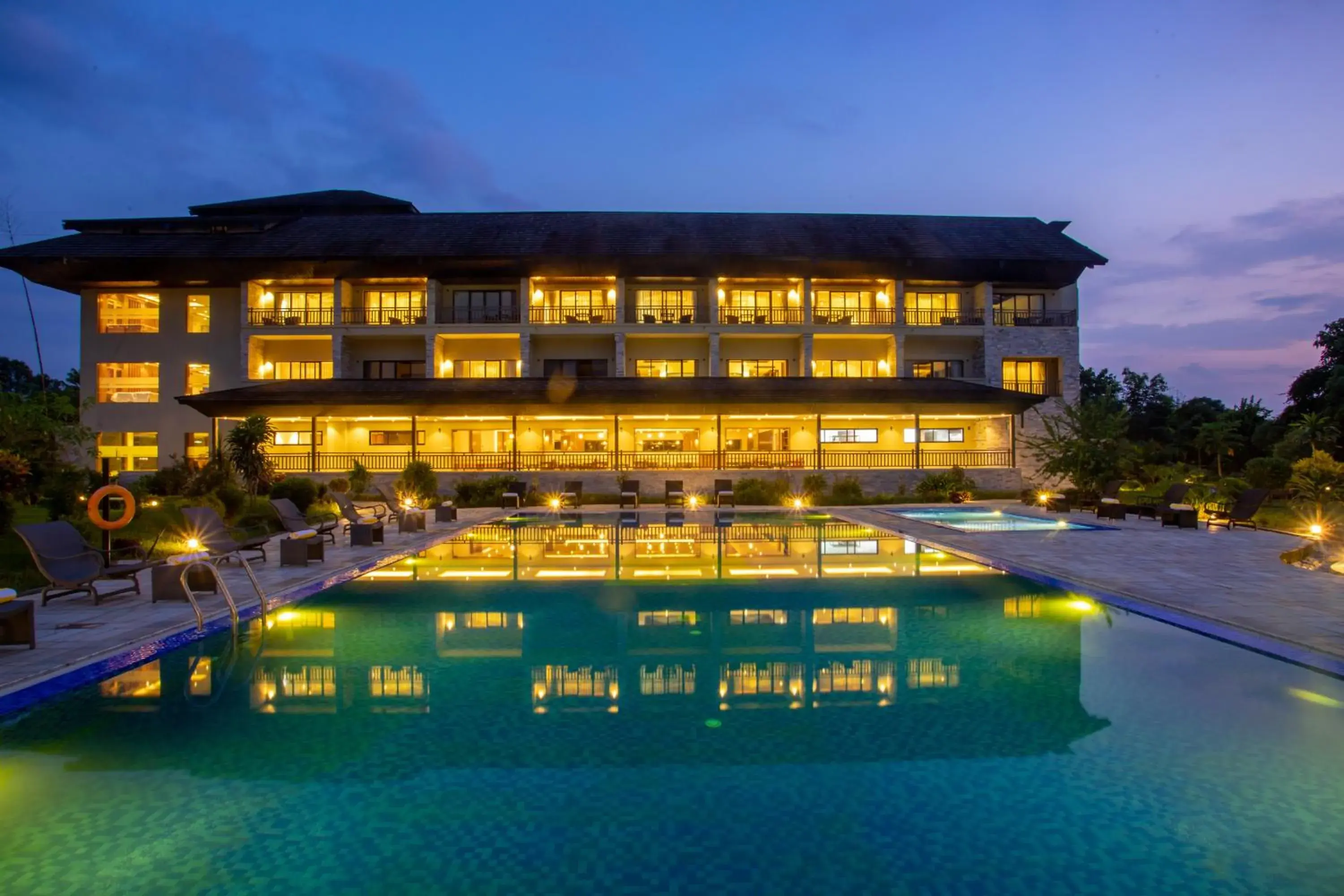 Property building in Soaltee Westend Resort Chitwan Property building in Soaltee Westend Resort Chitwan