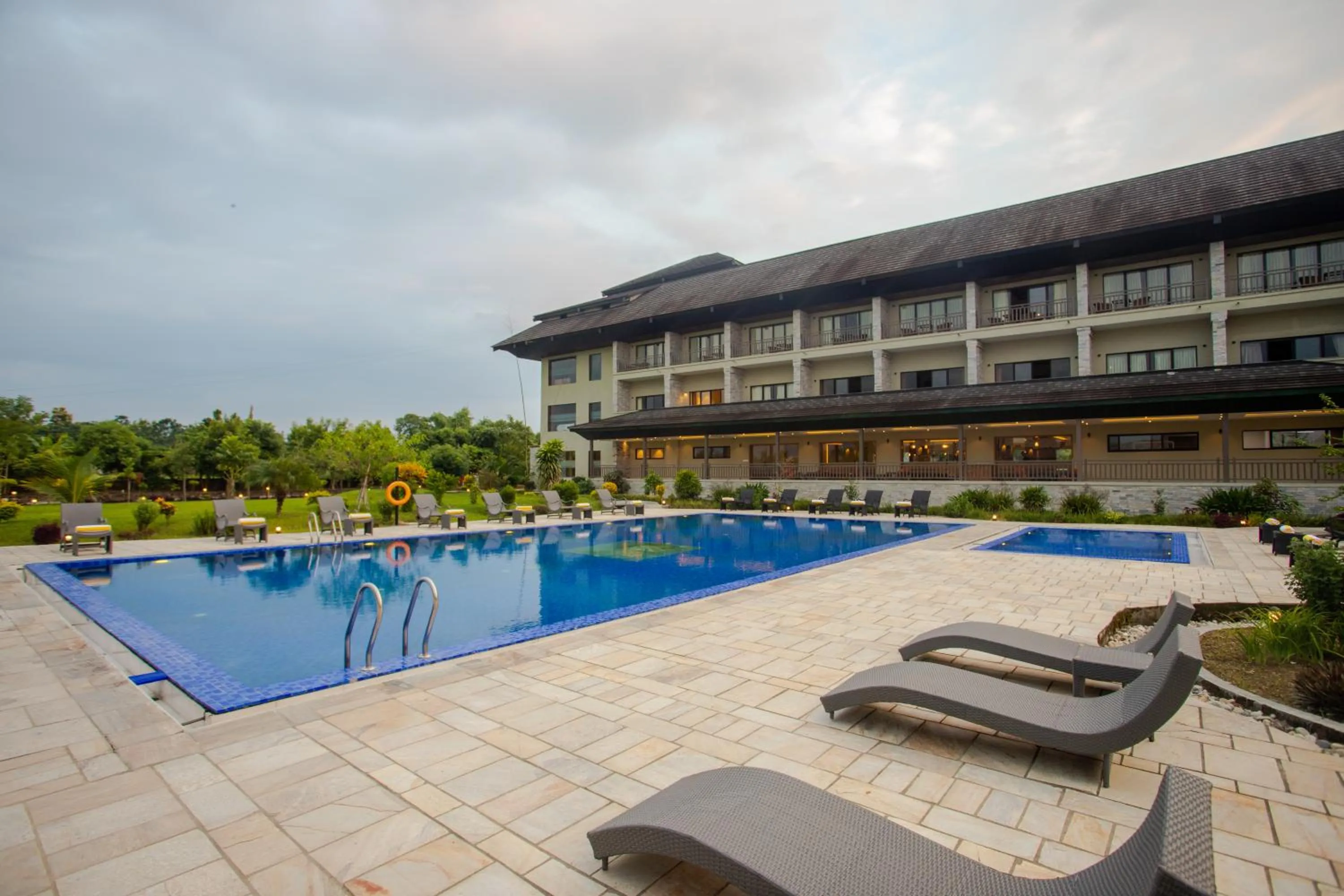 Property building in Soaltee Westend Resort Chitwan