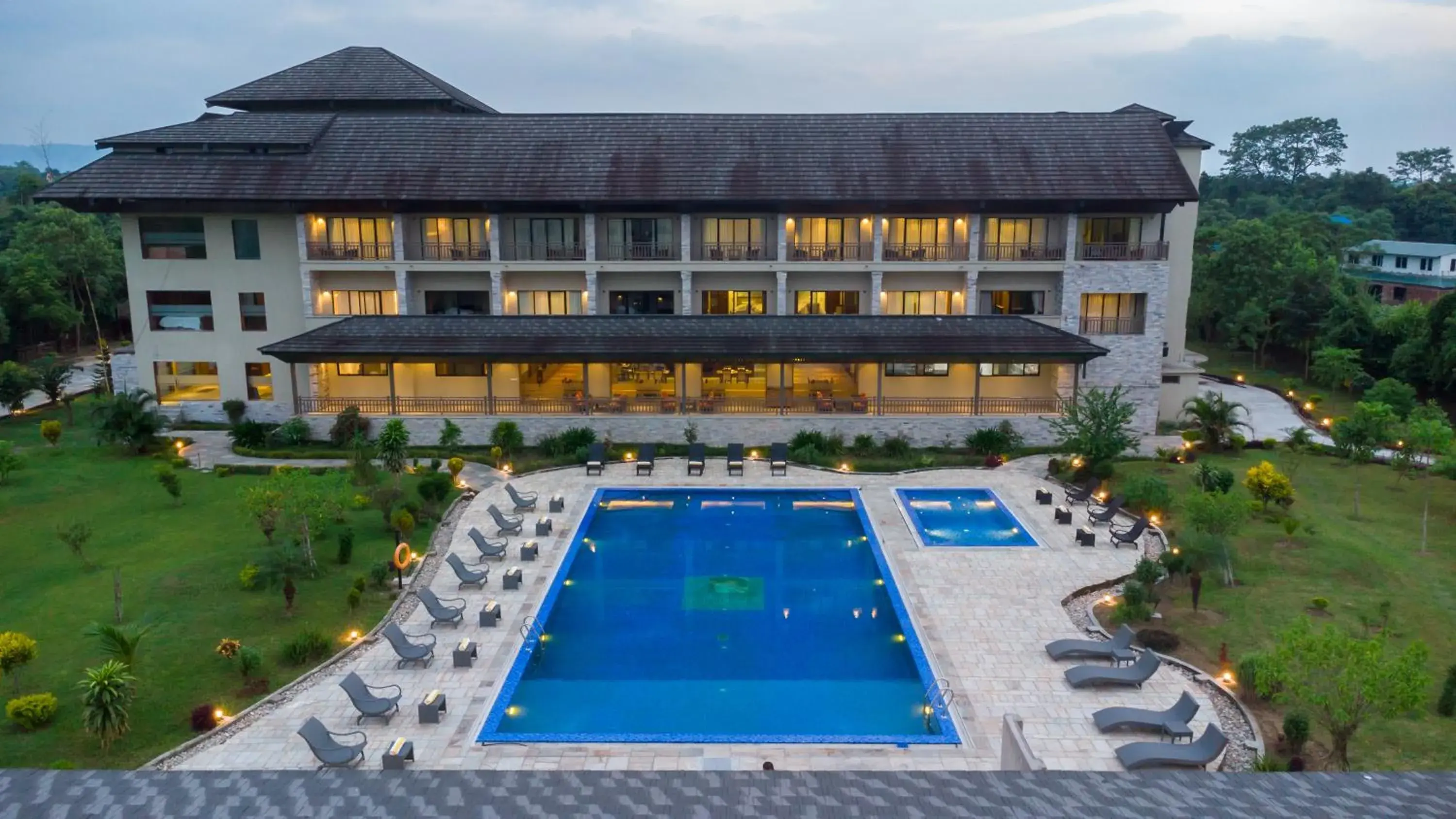 Property building in Soaltee Westend Resort Chitwan Property building in Soaltee Westend Resort Chitwan