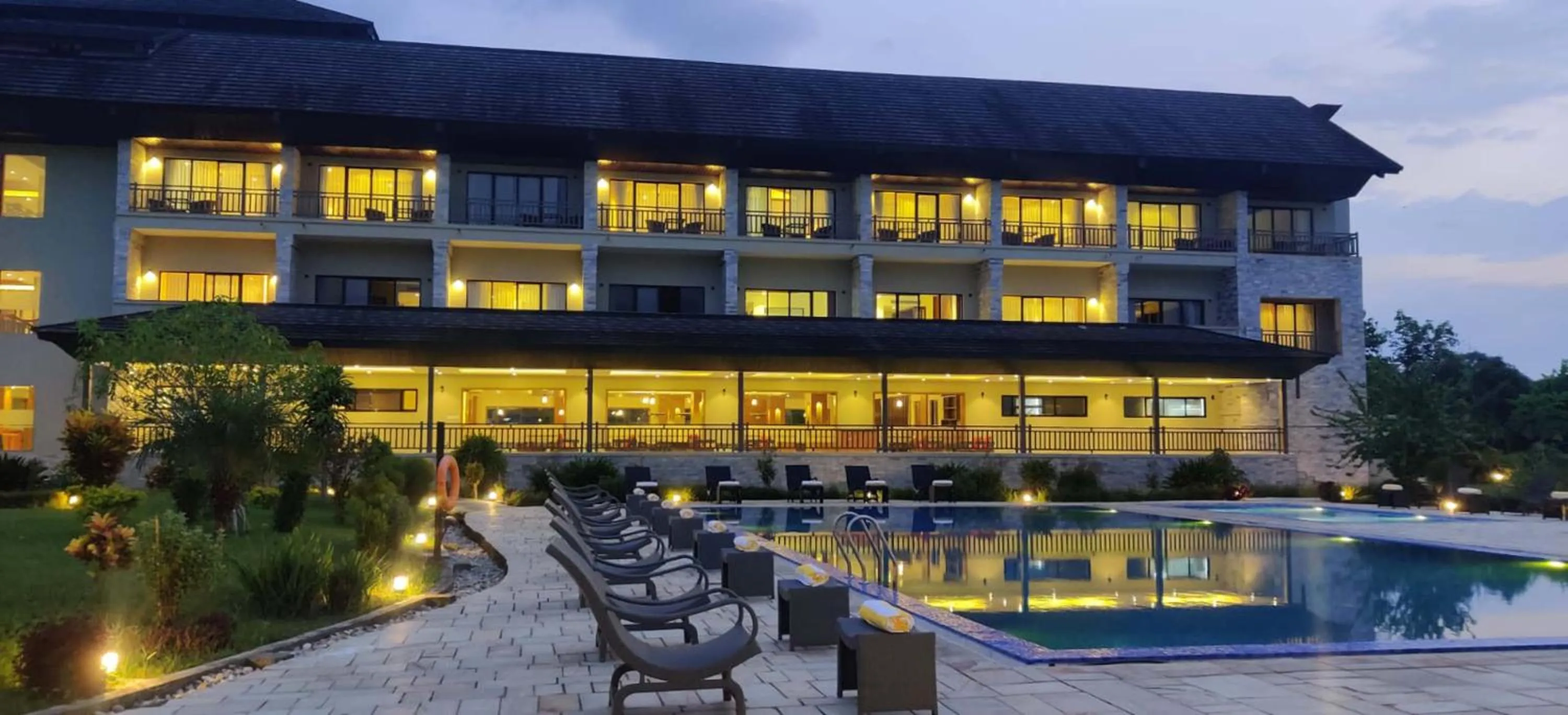 Property building in Soaltee Westend Resort Chitwan