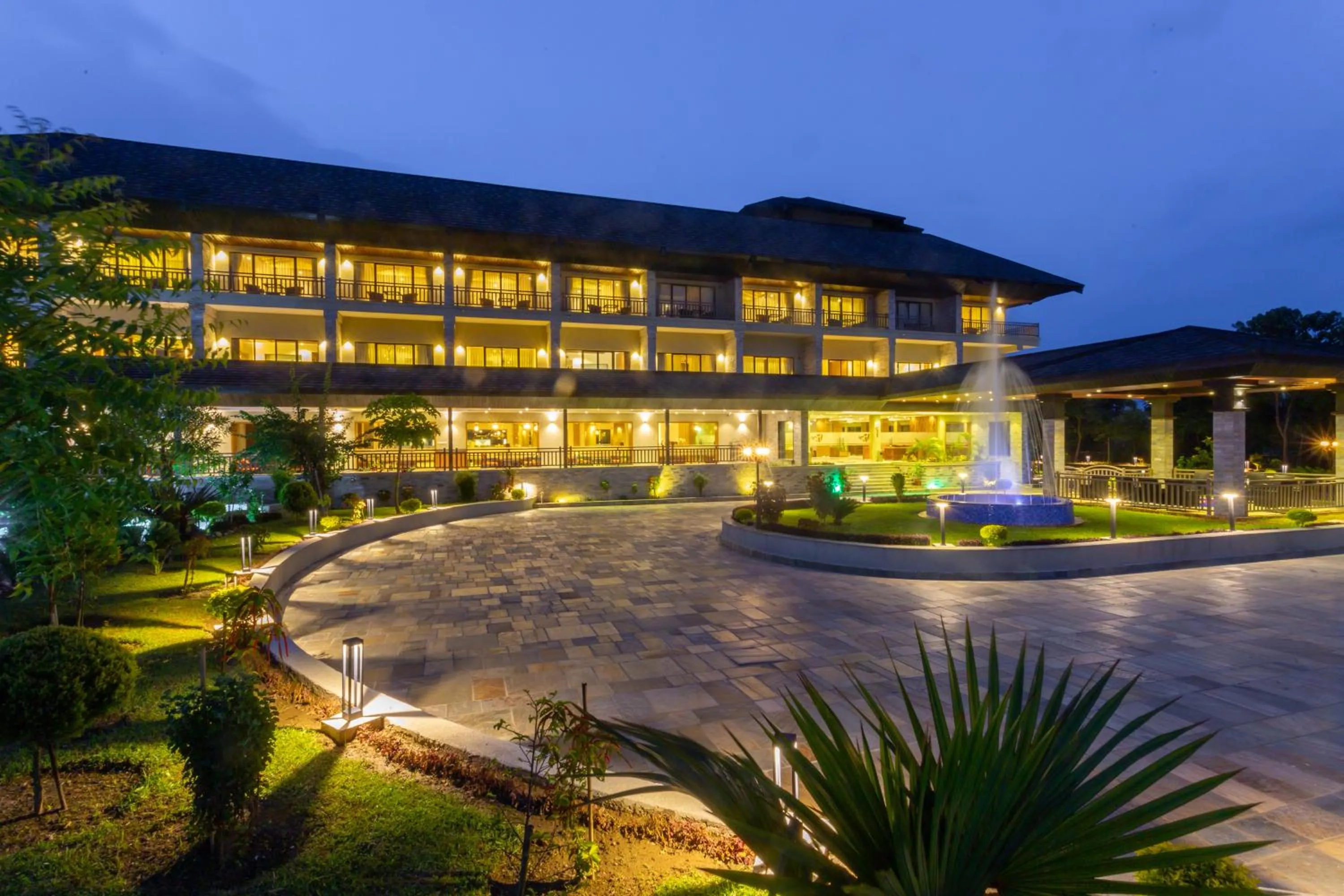 Property building in Soaltee Westend Resort Chitwan