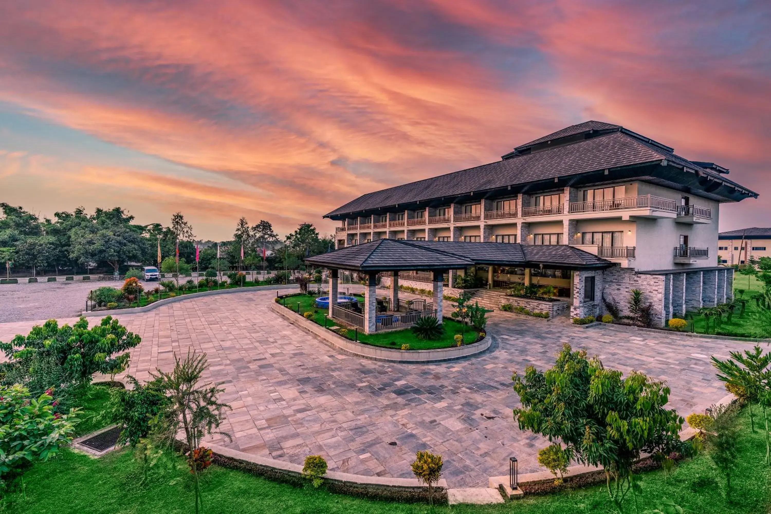 Property building in Soaltee Westend Resort Chitwan Property building in Soaltee Westend Resort Chitwan
