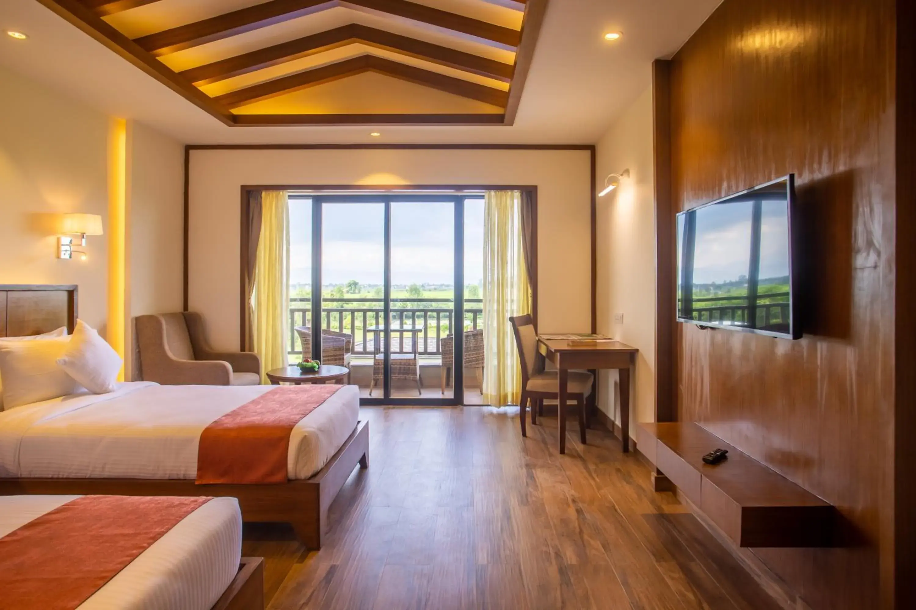 Photo of the whole room, Bed in Soaltee Westend Resort Chitwan Photo of the whole room, Bed in Soaltee Westend Resort Chitwan