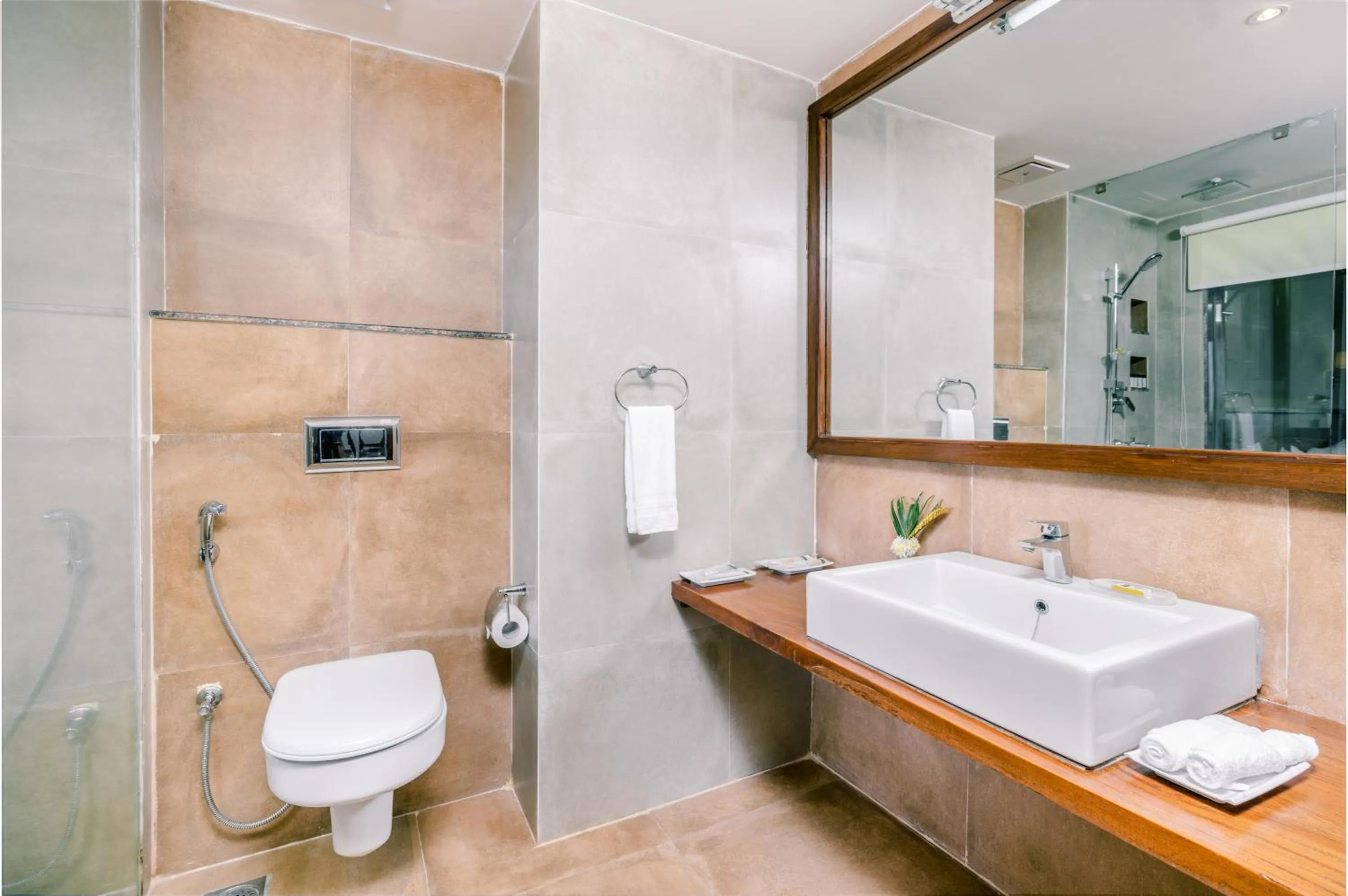 Bathroom in Soaltee Westend Resort Chitwan