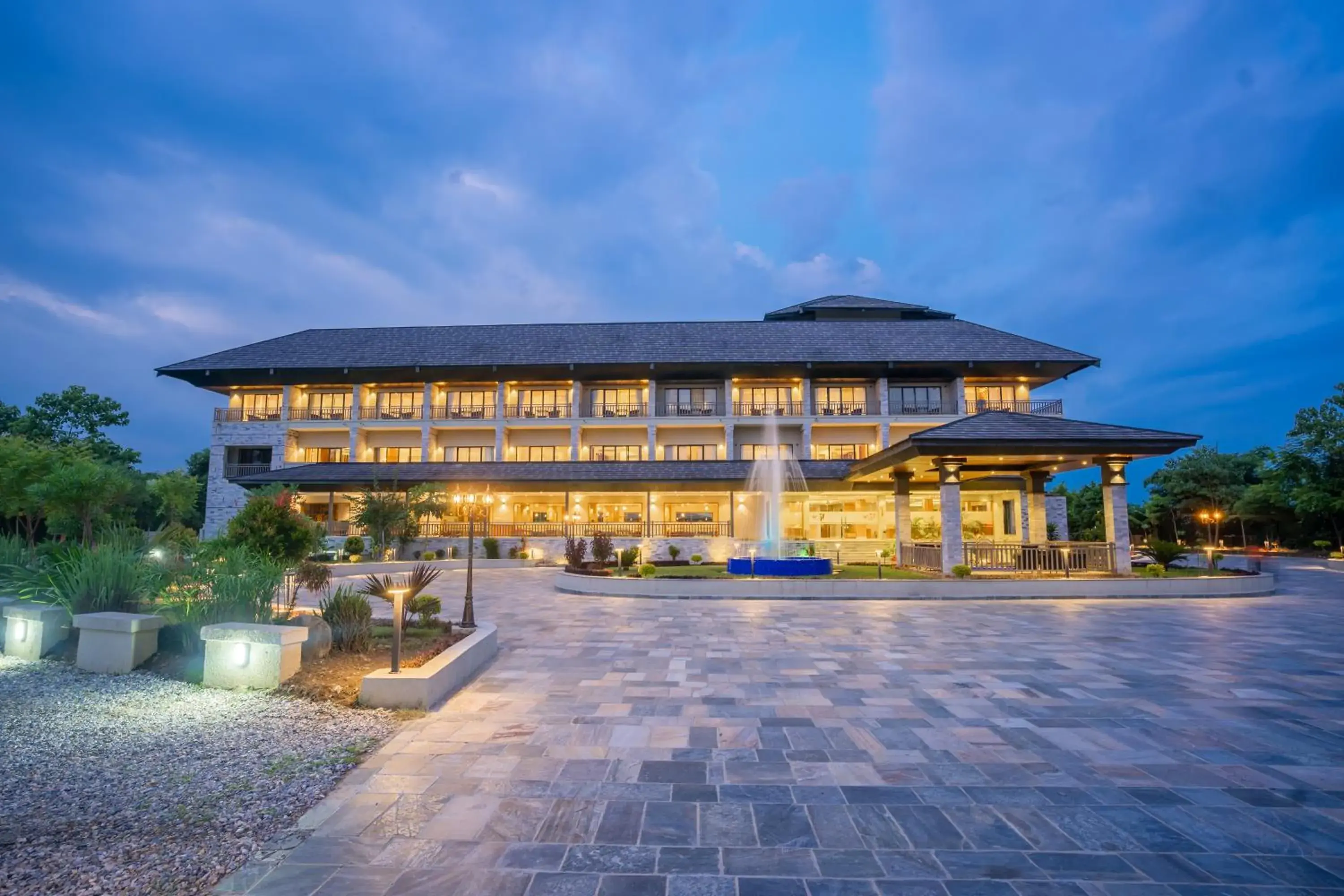 Property building in Soaltee Westend Resort Chitwan Property building in Soaltee Westend Resort Chitwan