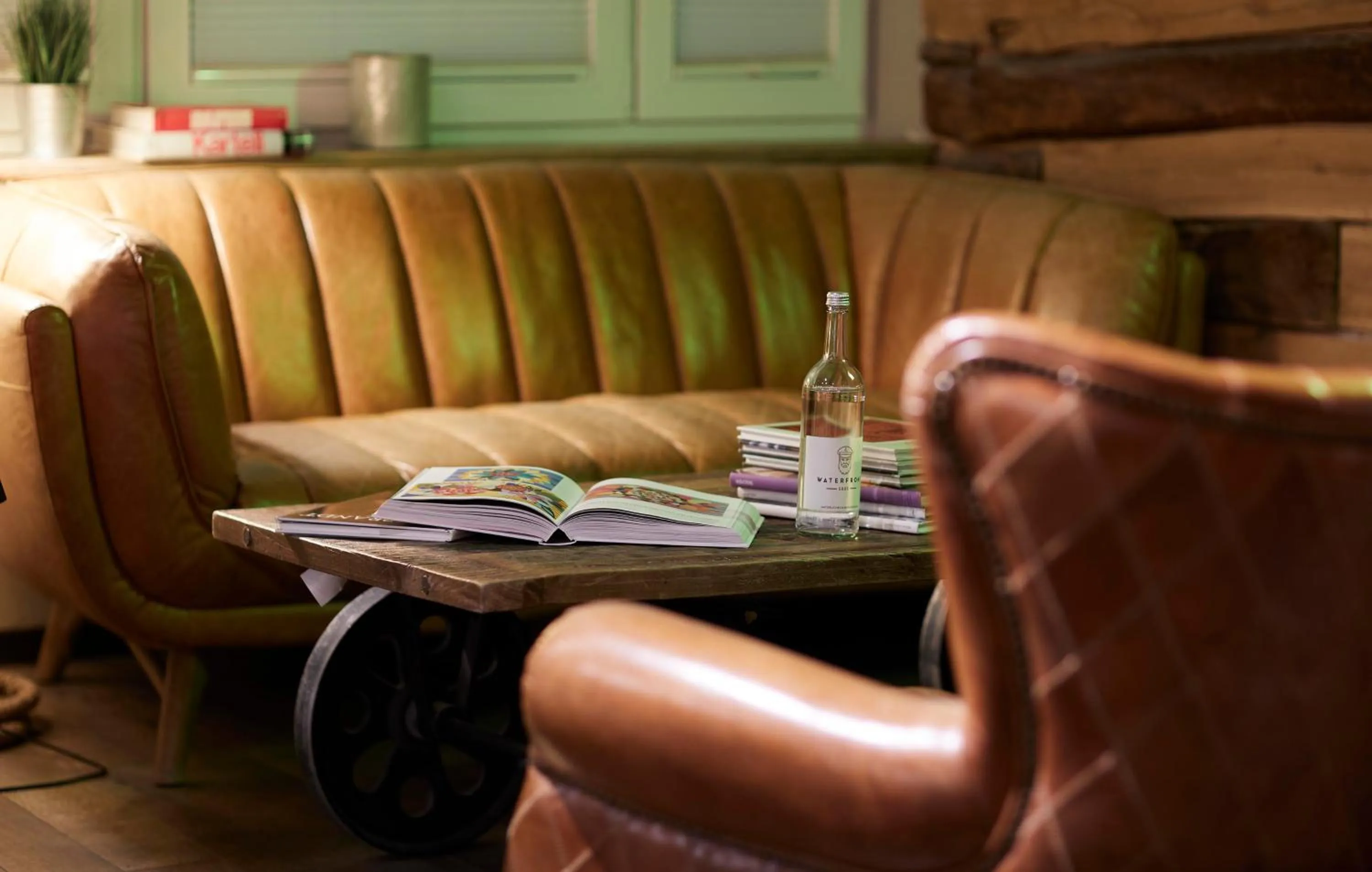 Seating area in Bretterbude Büsum