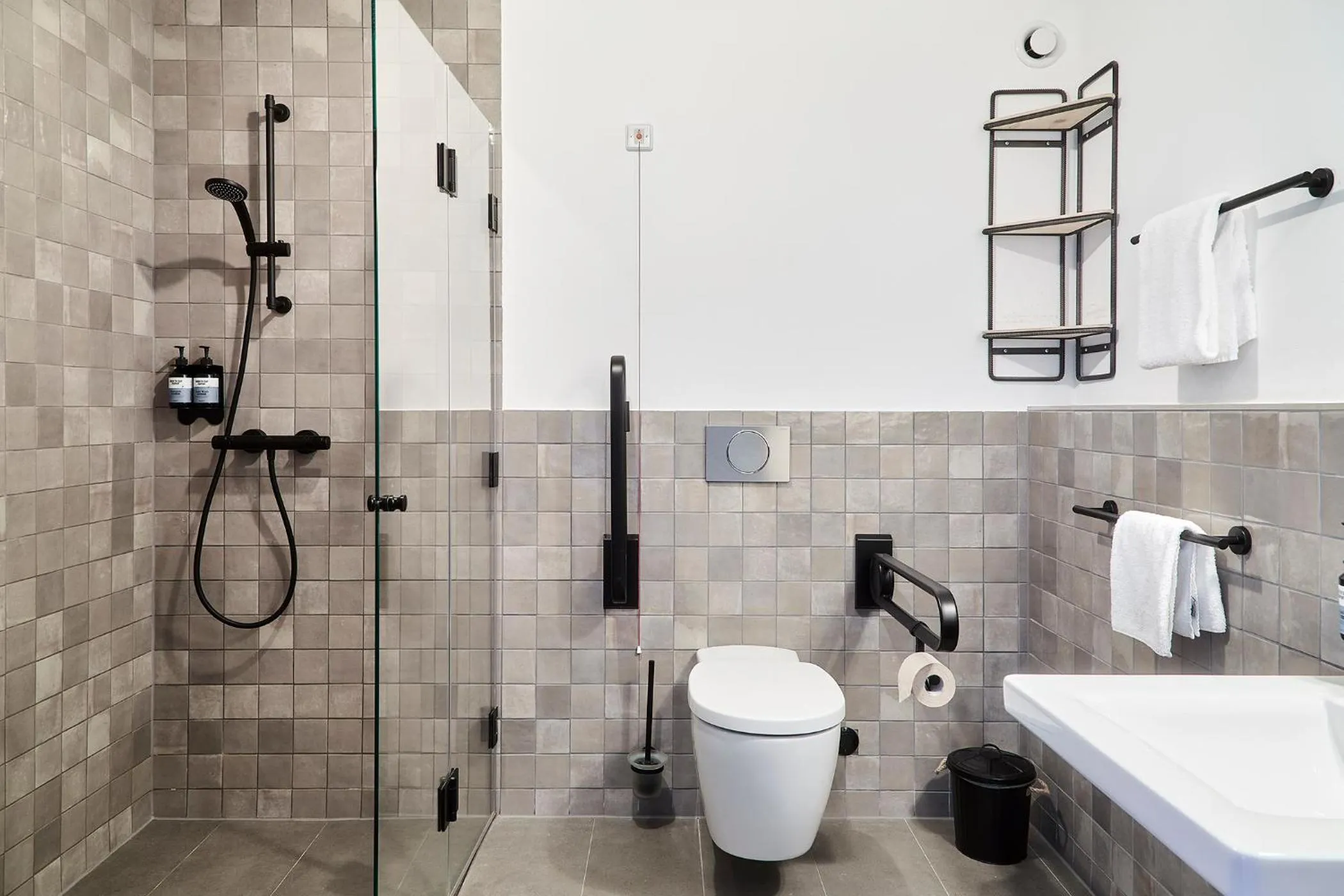 Bathroom in Bretterbude Büsum