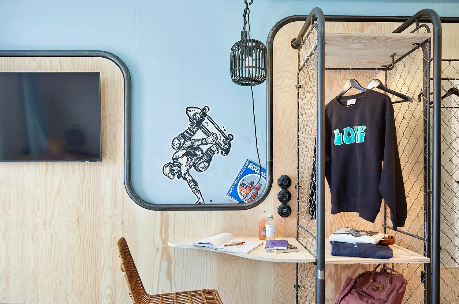 Bedroom in Bretterbude Büsum