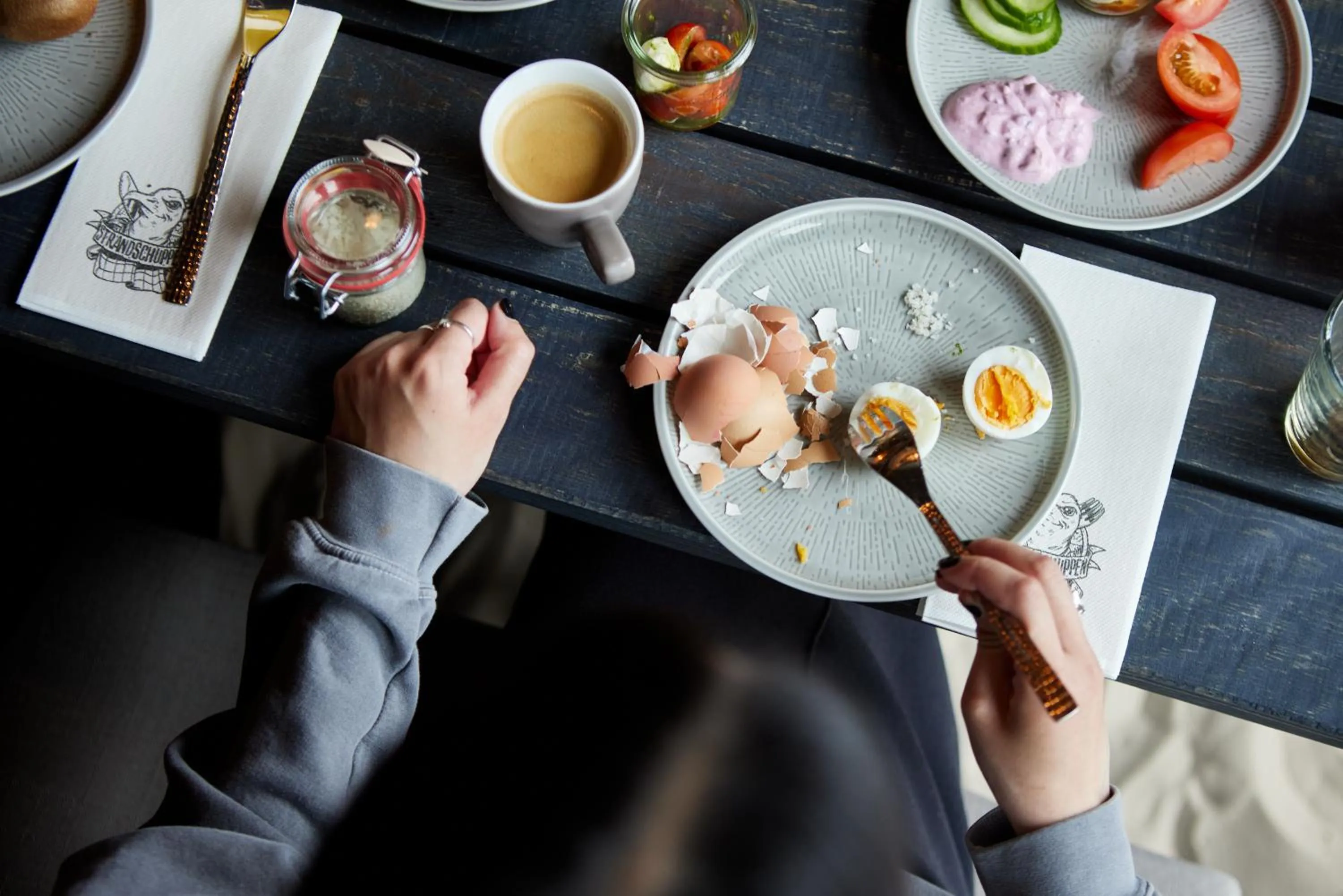 Breakfast in Bretterbude Büsum