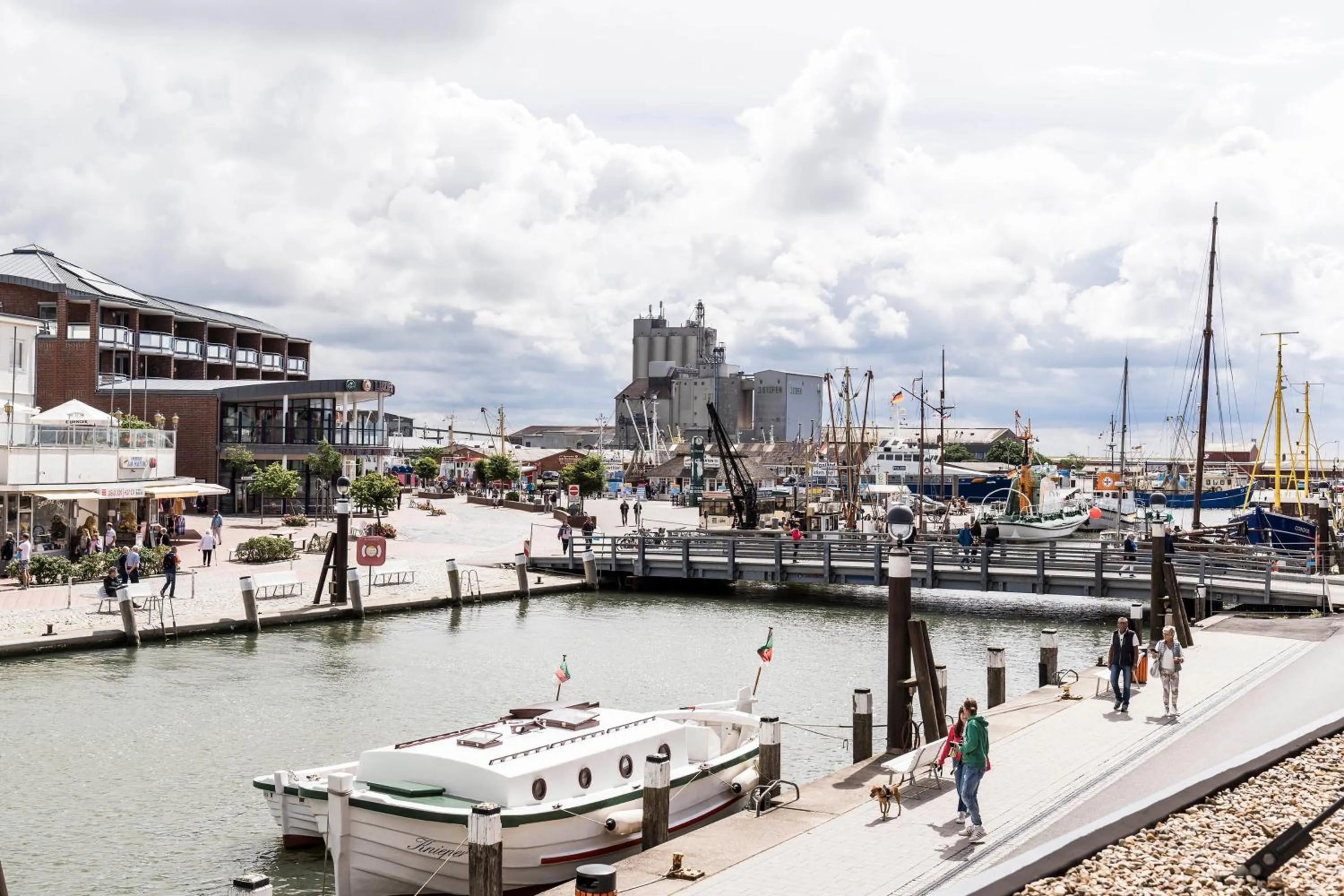 Area and facilities in Bretterbude Büsum