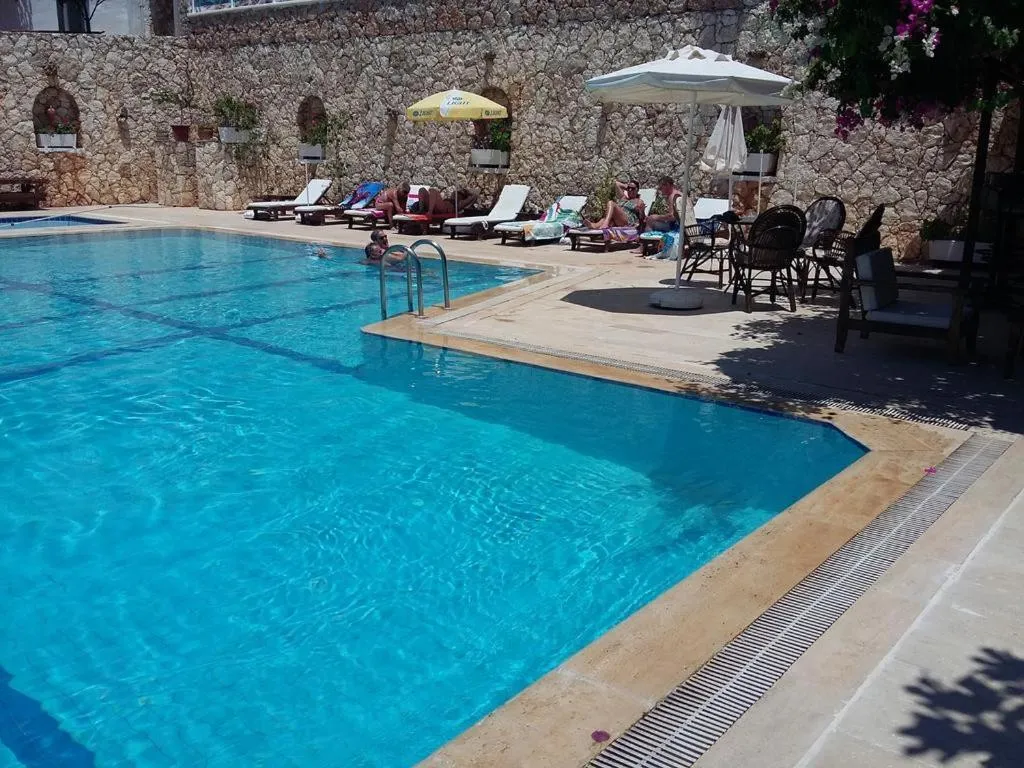Swimming pool in Sevgi Hotel Kalkan