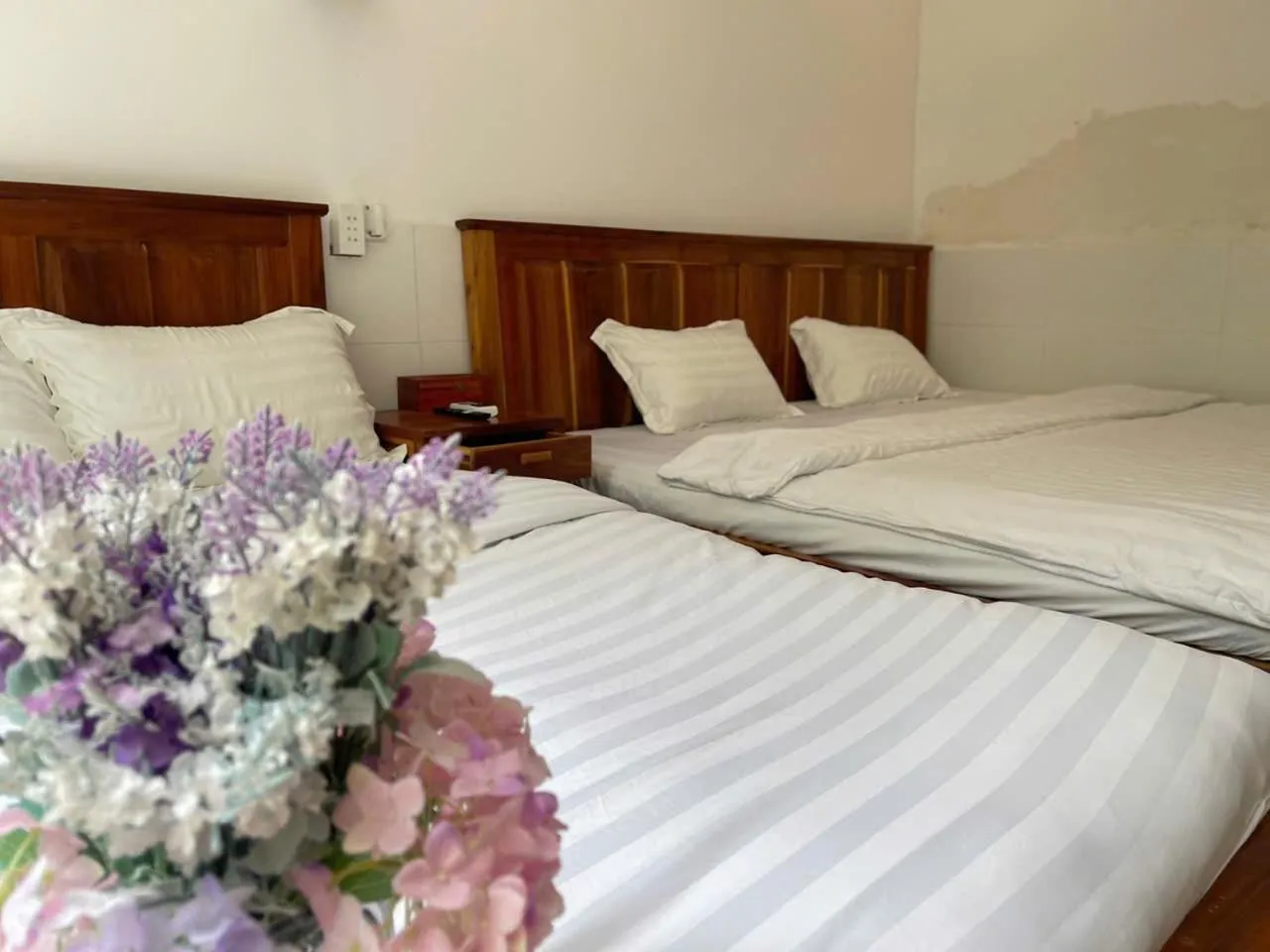 Area and facilities, Bed in Hoang Phuc resort