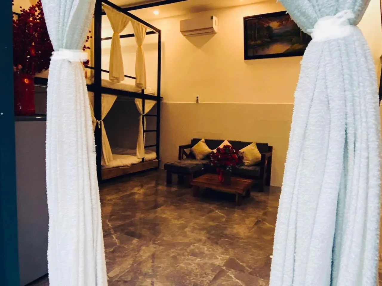 bunk bed in Hoang Phuc resort