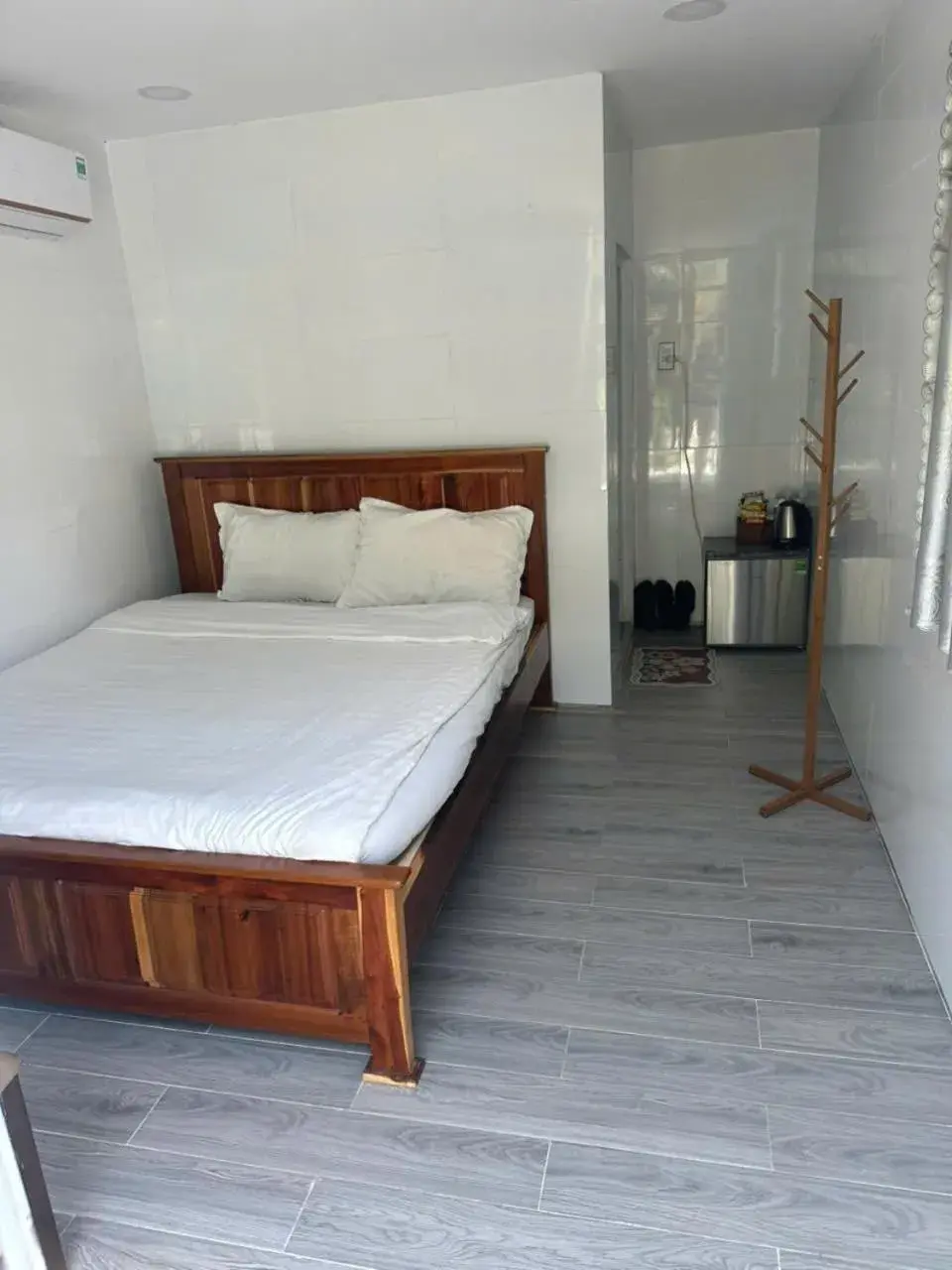 Bed in Hoang Phuc resort Bed in Hoang Phuc resort