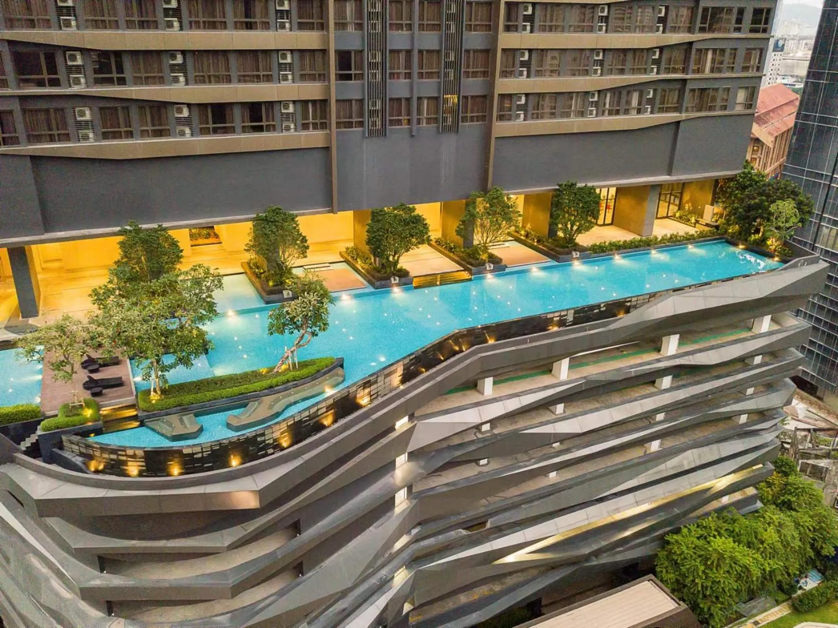 Property building in 8 Kia Peng KLCC by WSD