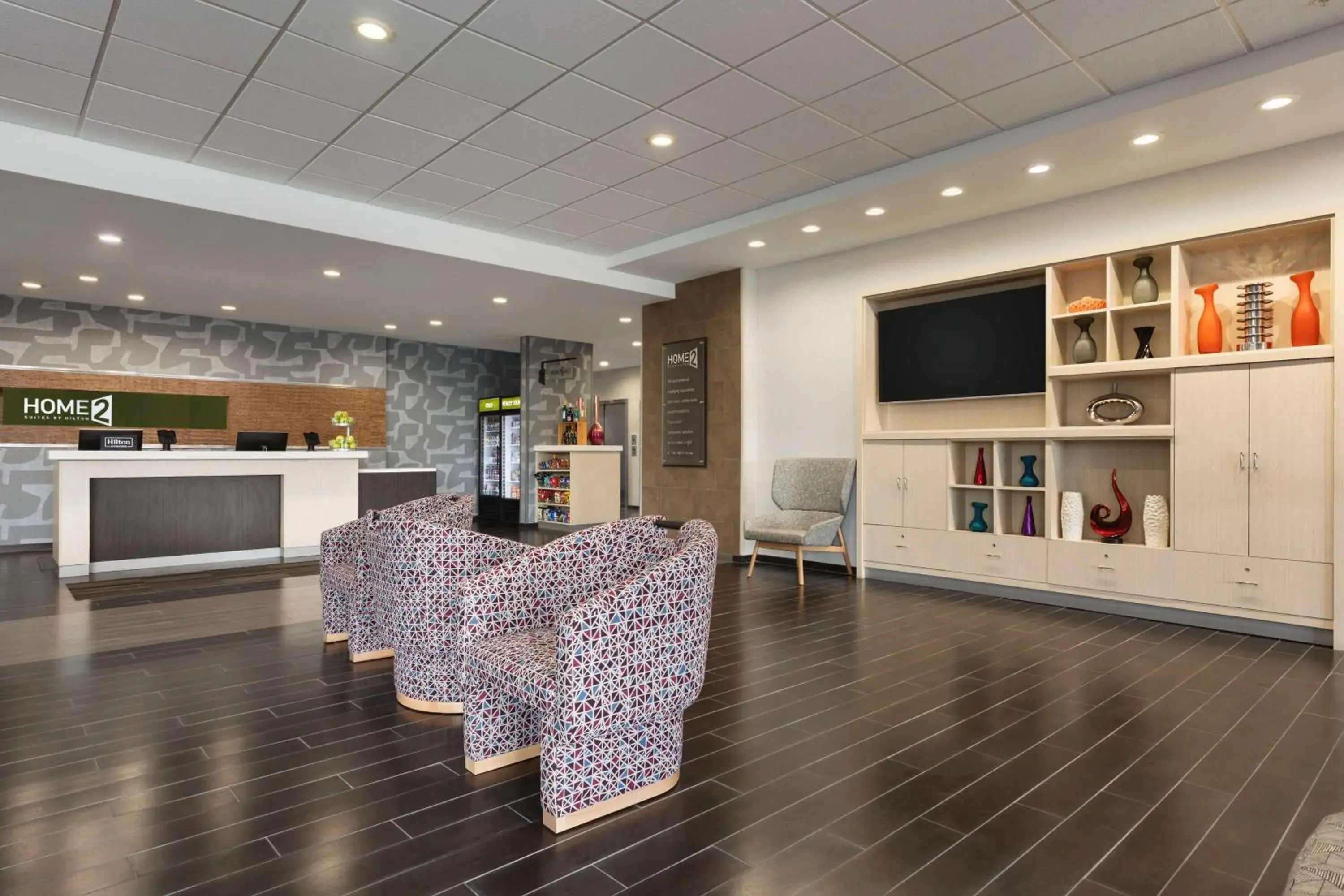 Lobby or reception in Home2Suites by Hilton Florence Lobby or reception in Home2Suites by Hilton Florence
