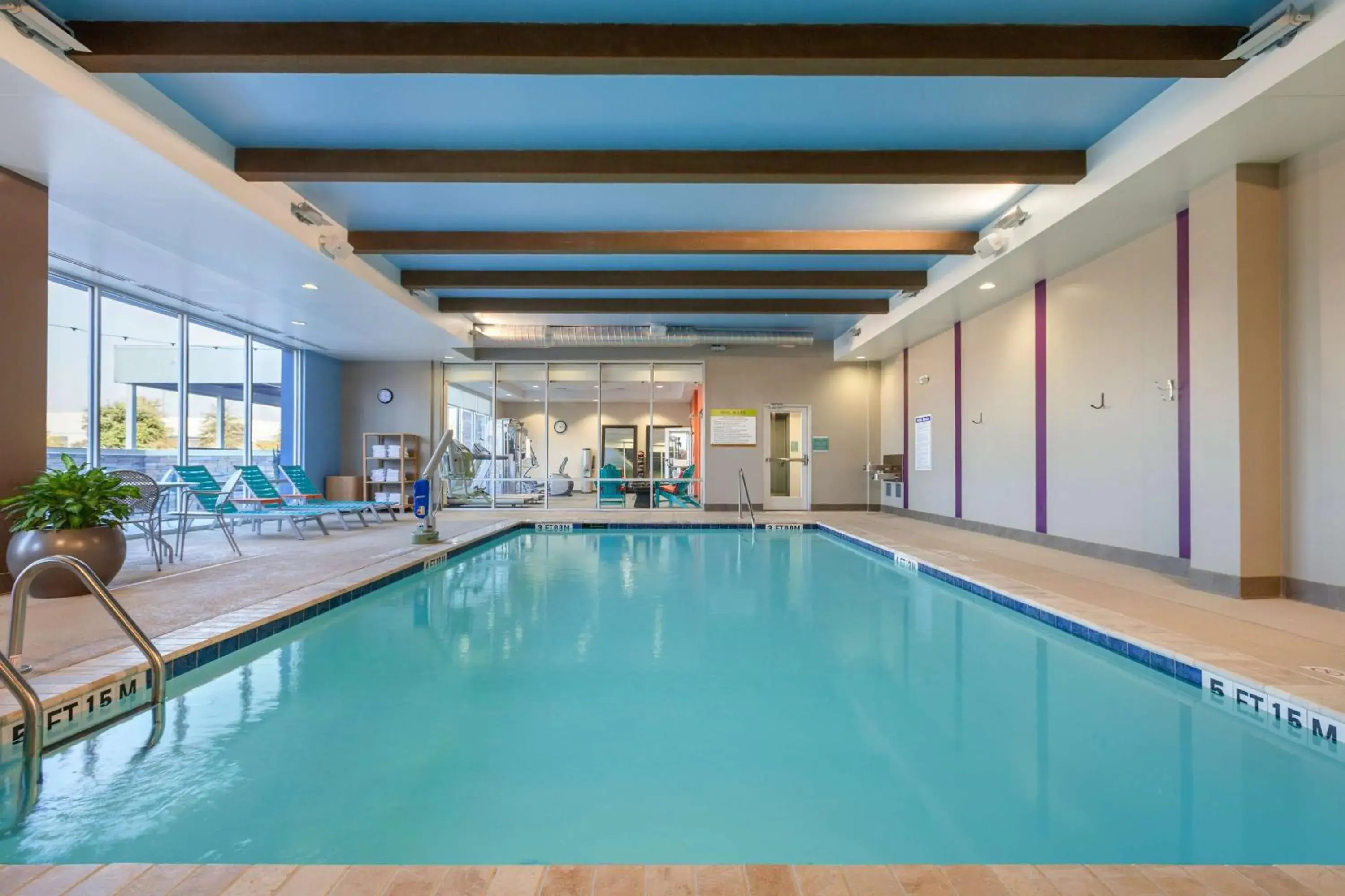 Pool view in Home2Suites by Hilton Florence Pool view in Home2Suites by Hilton Florence