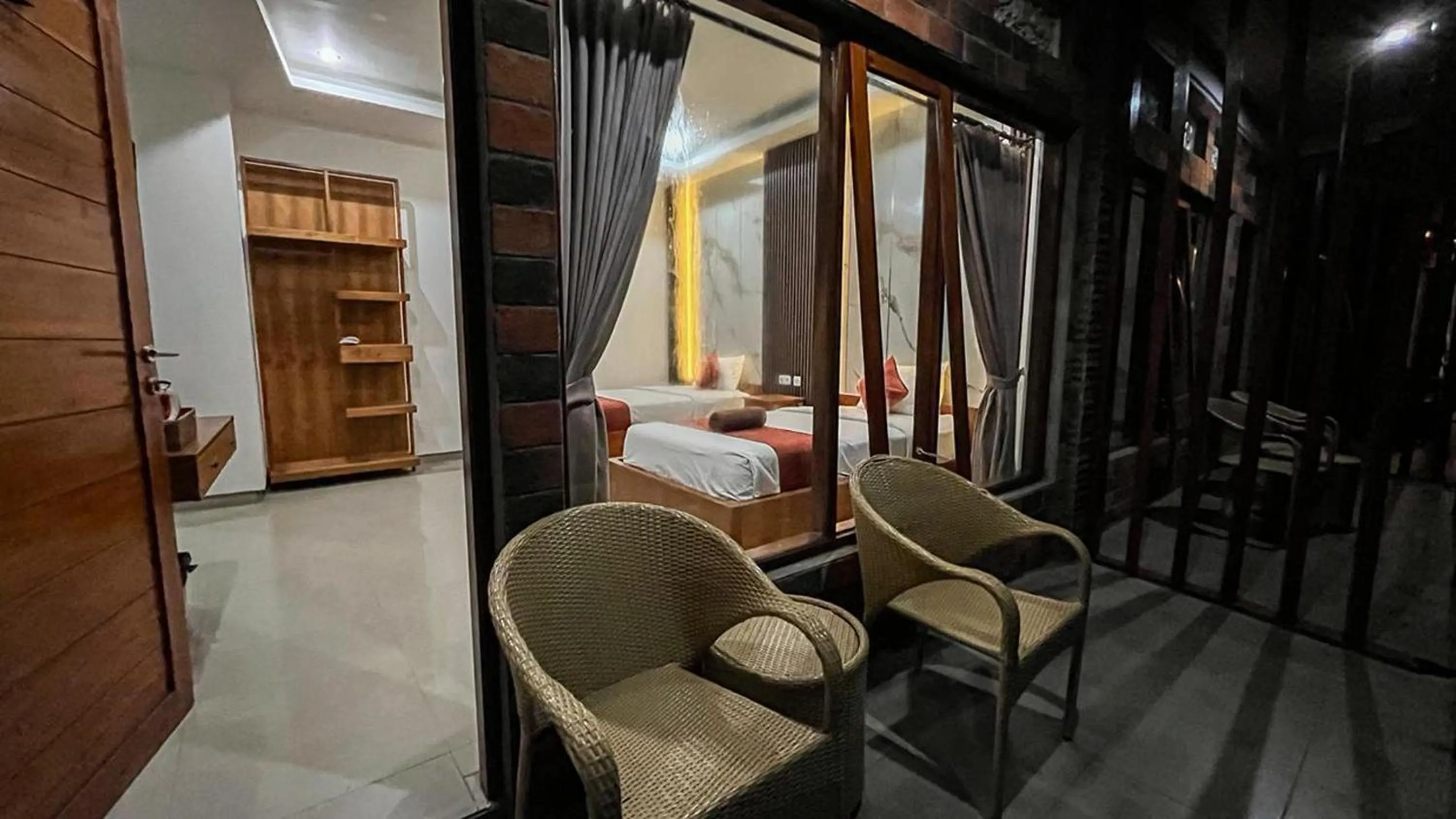 Seating area in Caldera Hotel & Restaurant