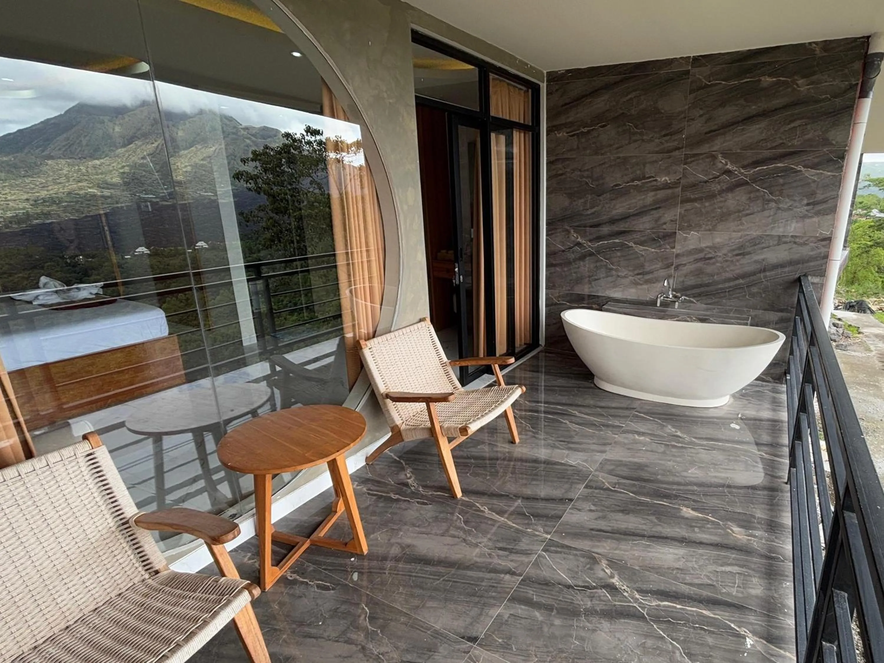 Balcony/Terrace in Caldera Hotel & Restaurant