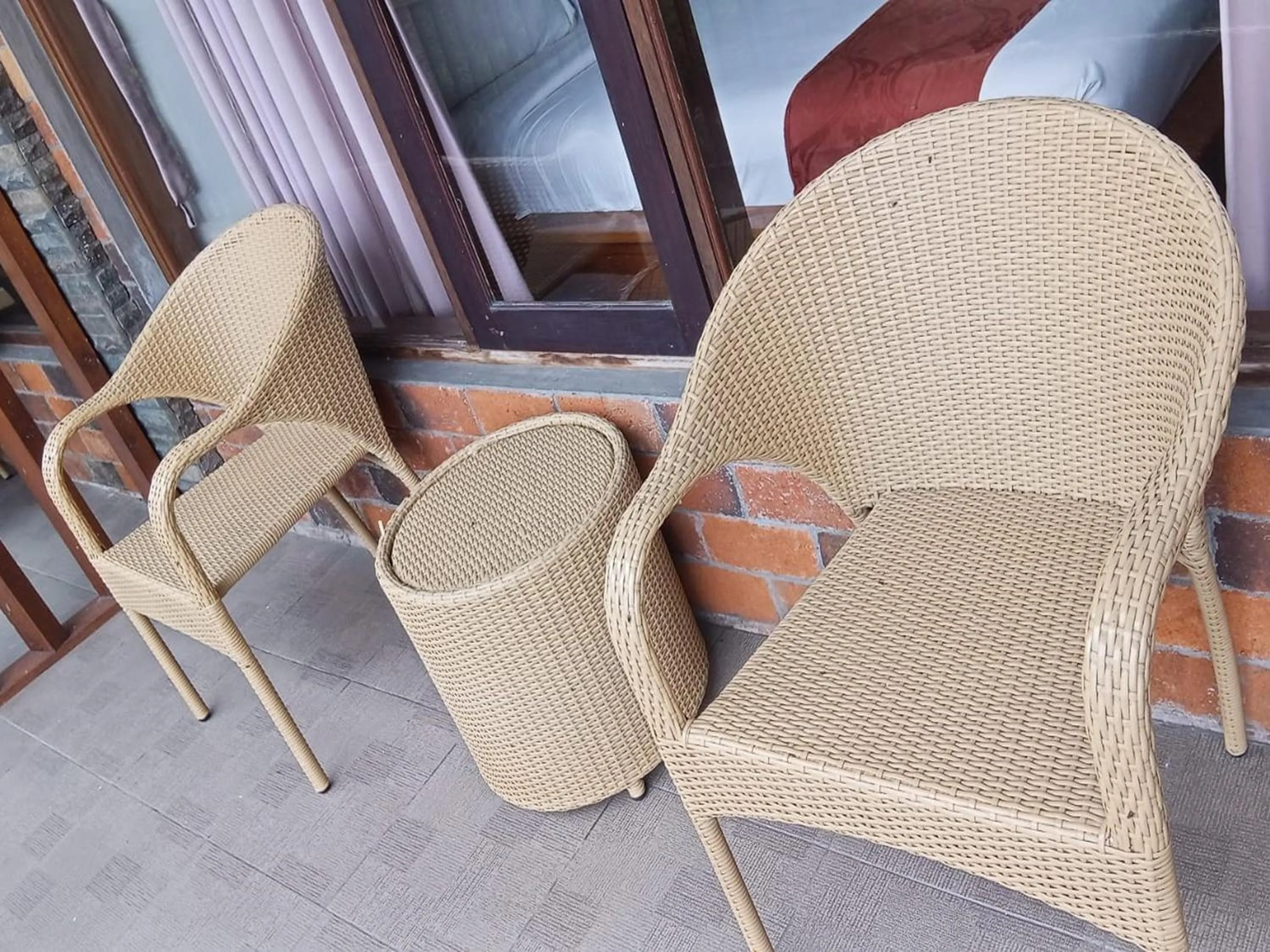 Balcony/Terrace in Caldera Hotel & Restaurant