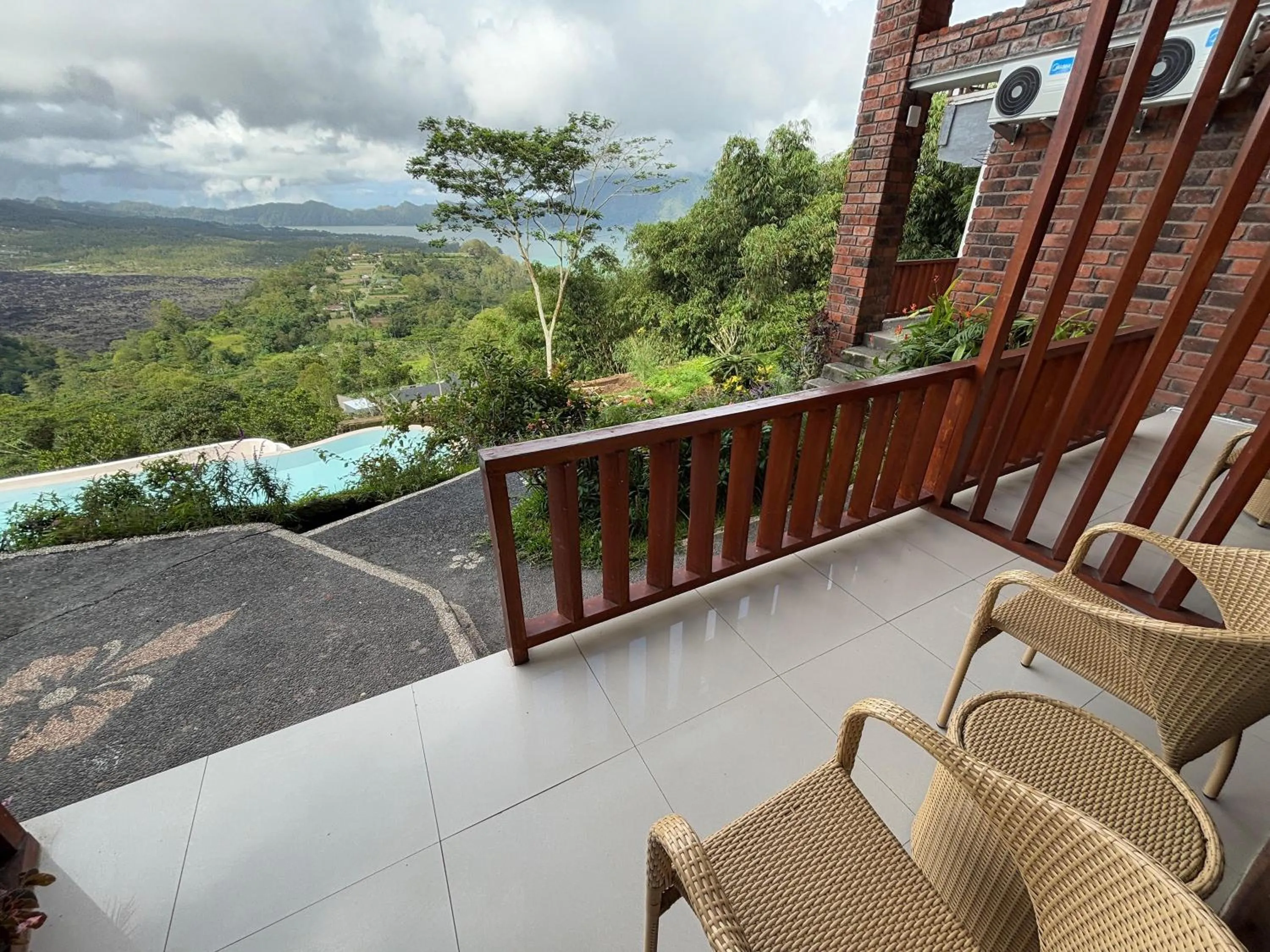 Balcony/Terrace in Caldera Hotel & Restaurant