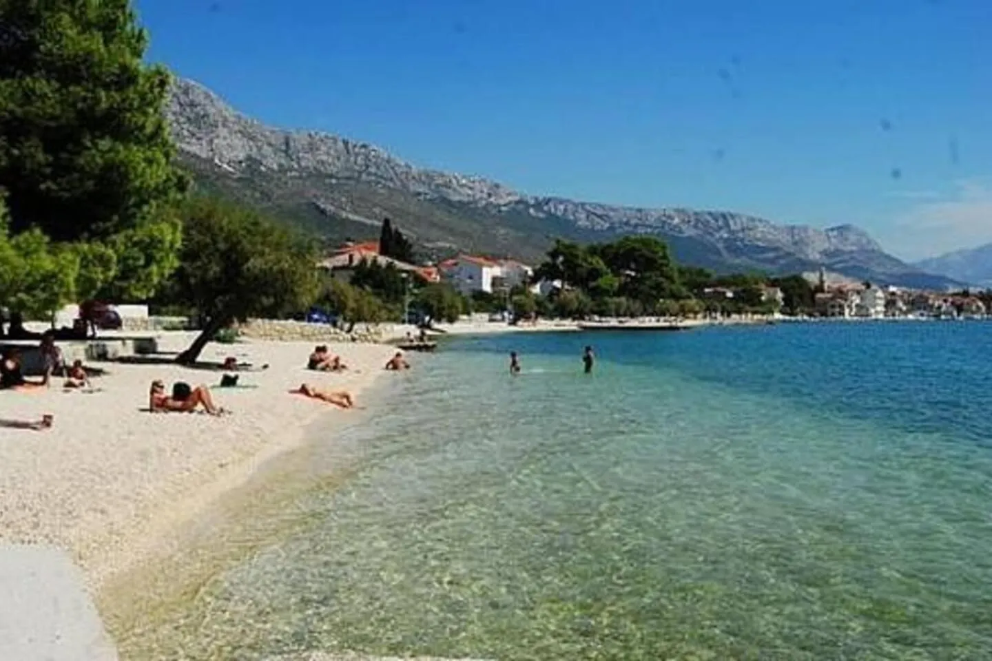 Beach in Kuca za odmor u Kastelima s pogledom na more