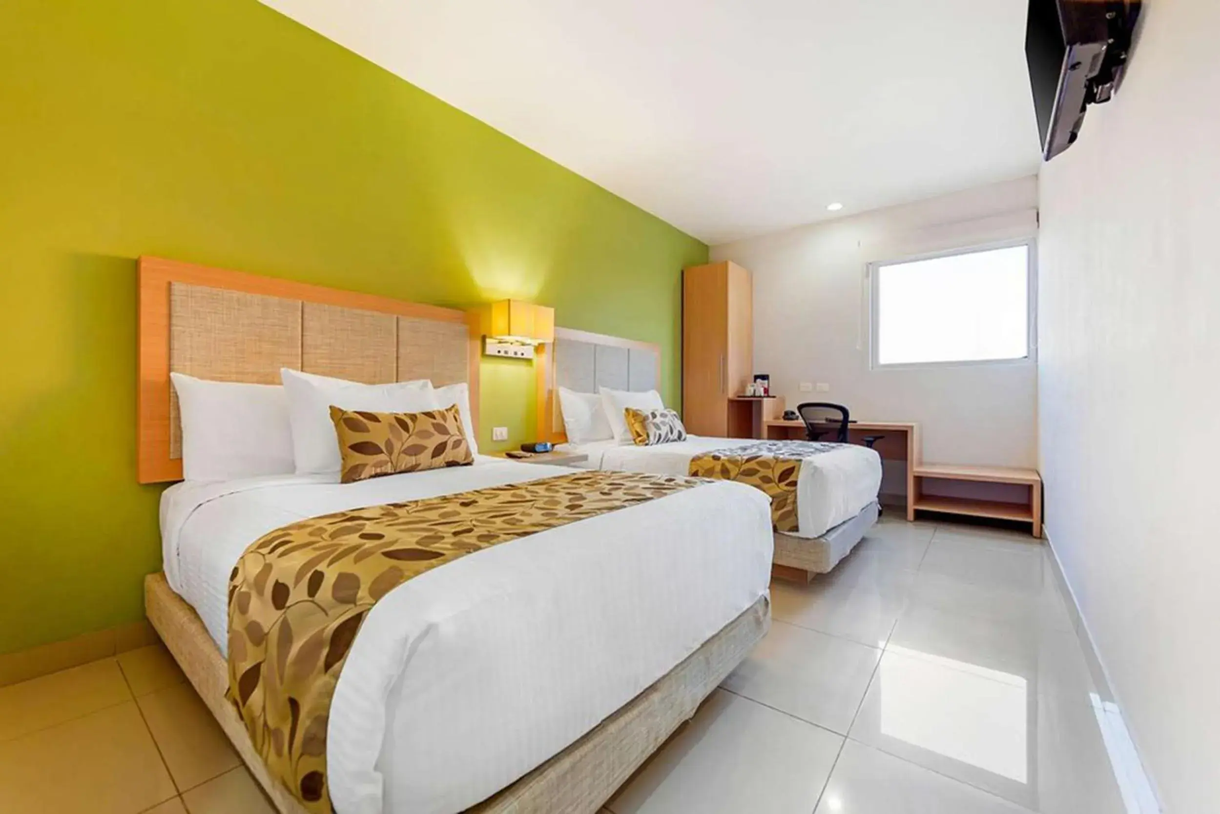 Bed in Sleep Inn Culiacan Bed in Sleep Inn Culiacan