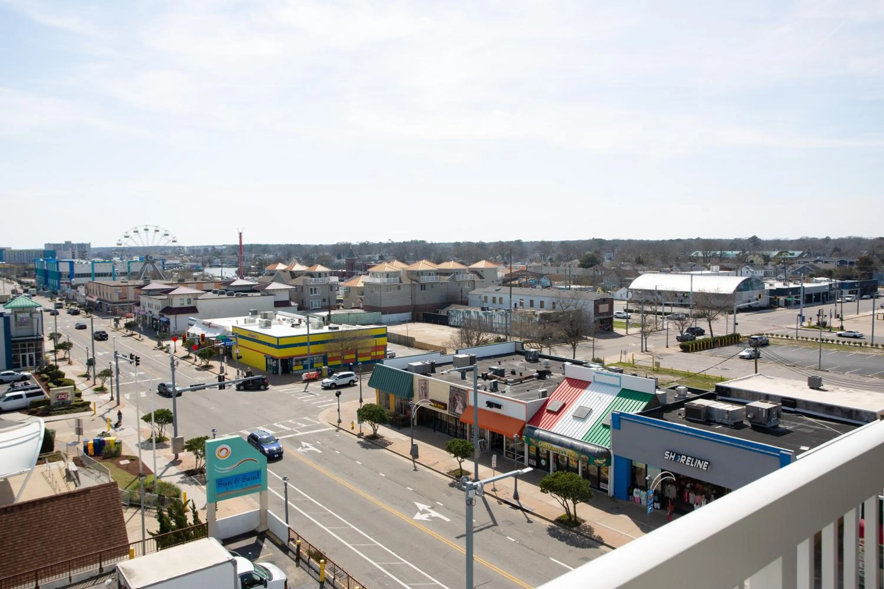 City view in Super 8 by Wyndham Virginia Beach Oceanfront