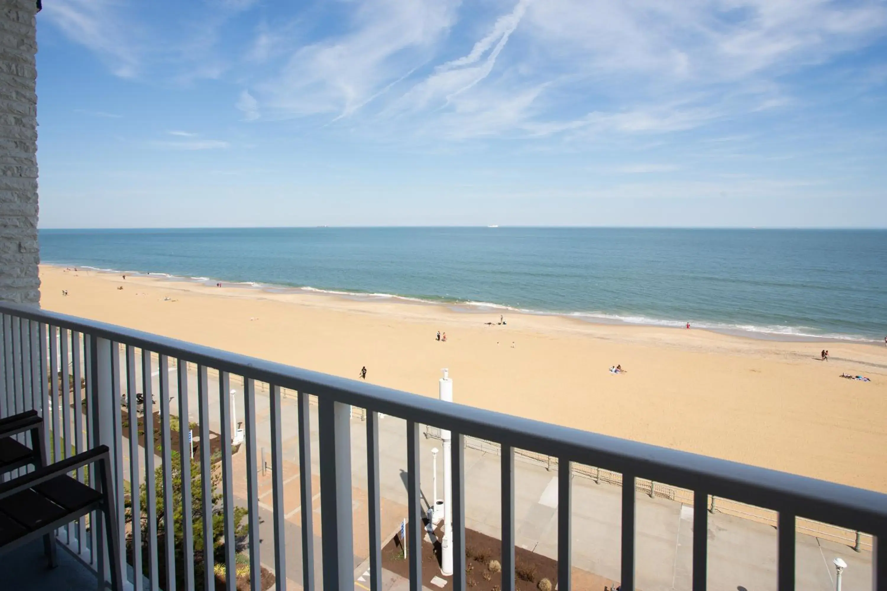Balcony/Terrace in Super 8 by Wyndham Virginia Beach Oceanfront
