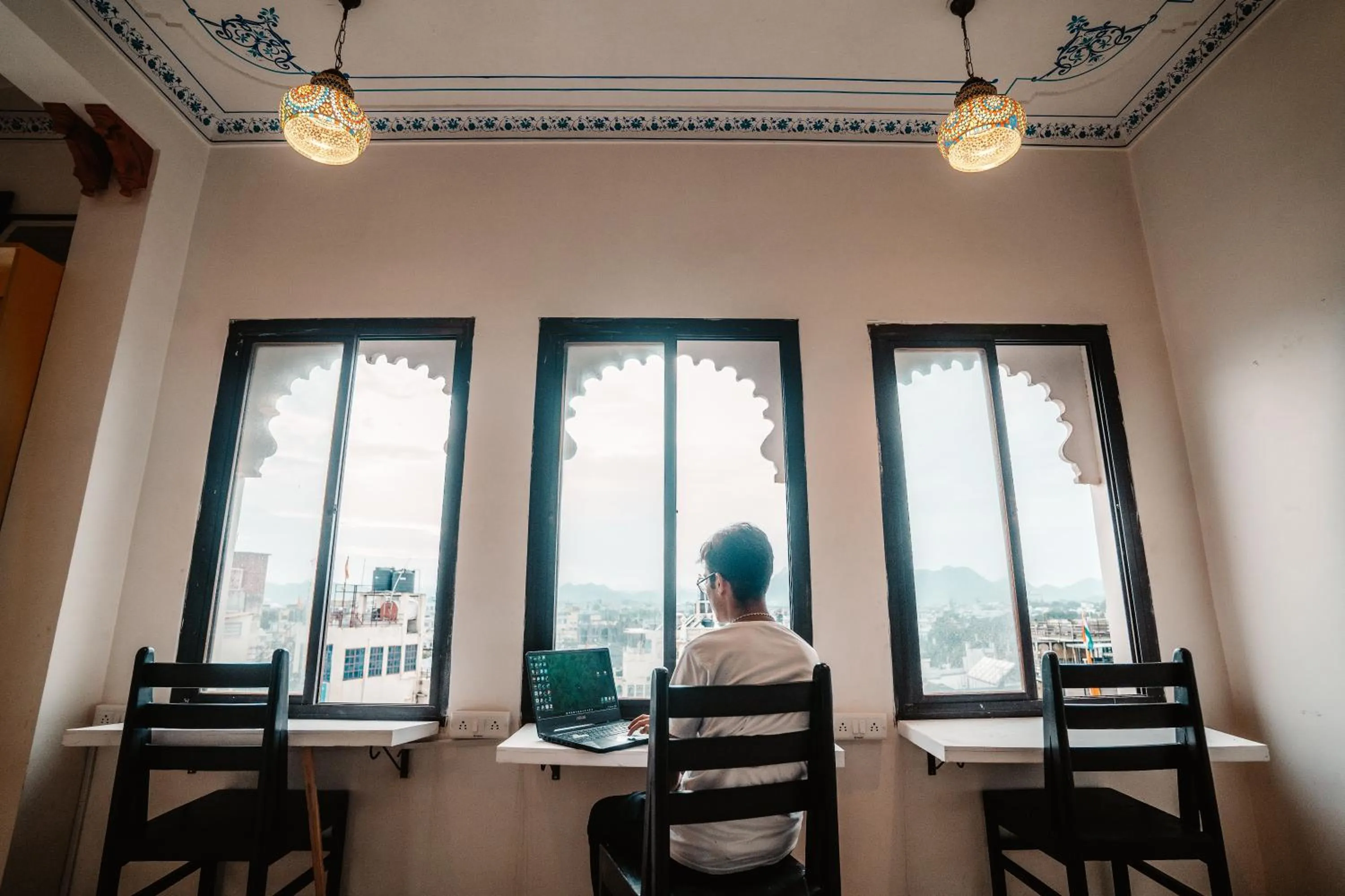 People in Citylights By MUSAFIR