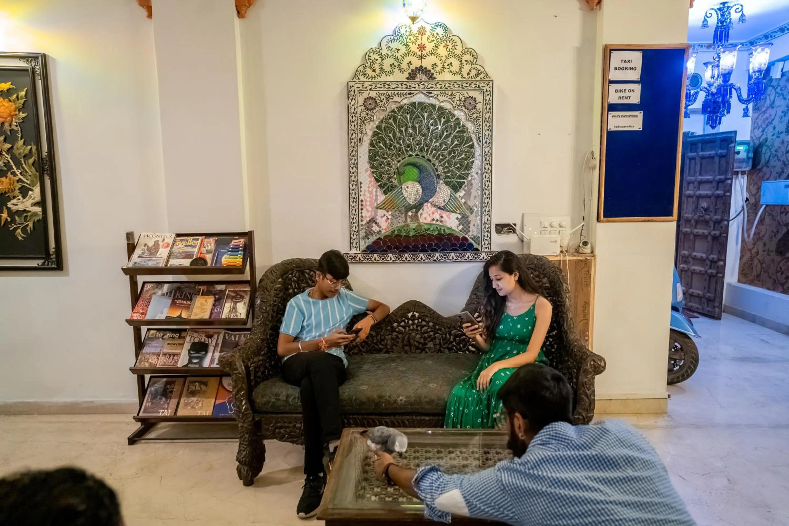 People in Citylights By MUSAFIR