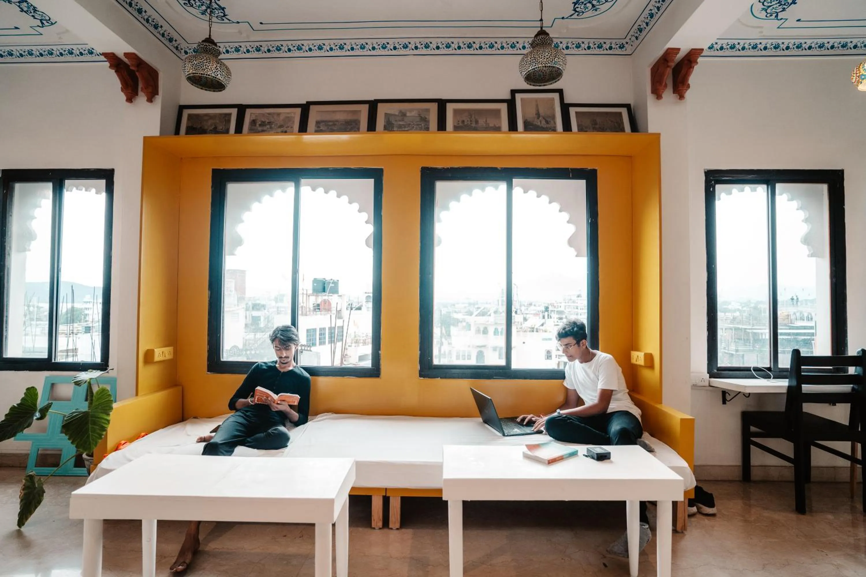 People in Citylights By MUSAFIR