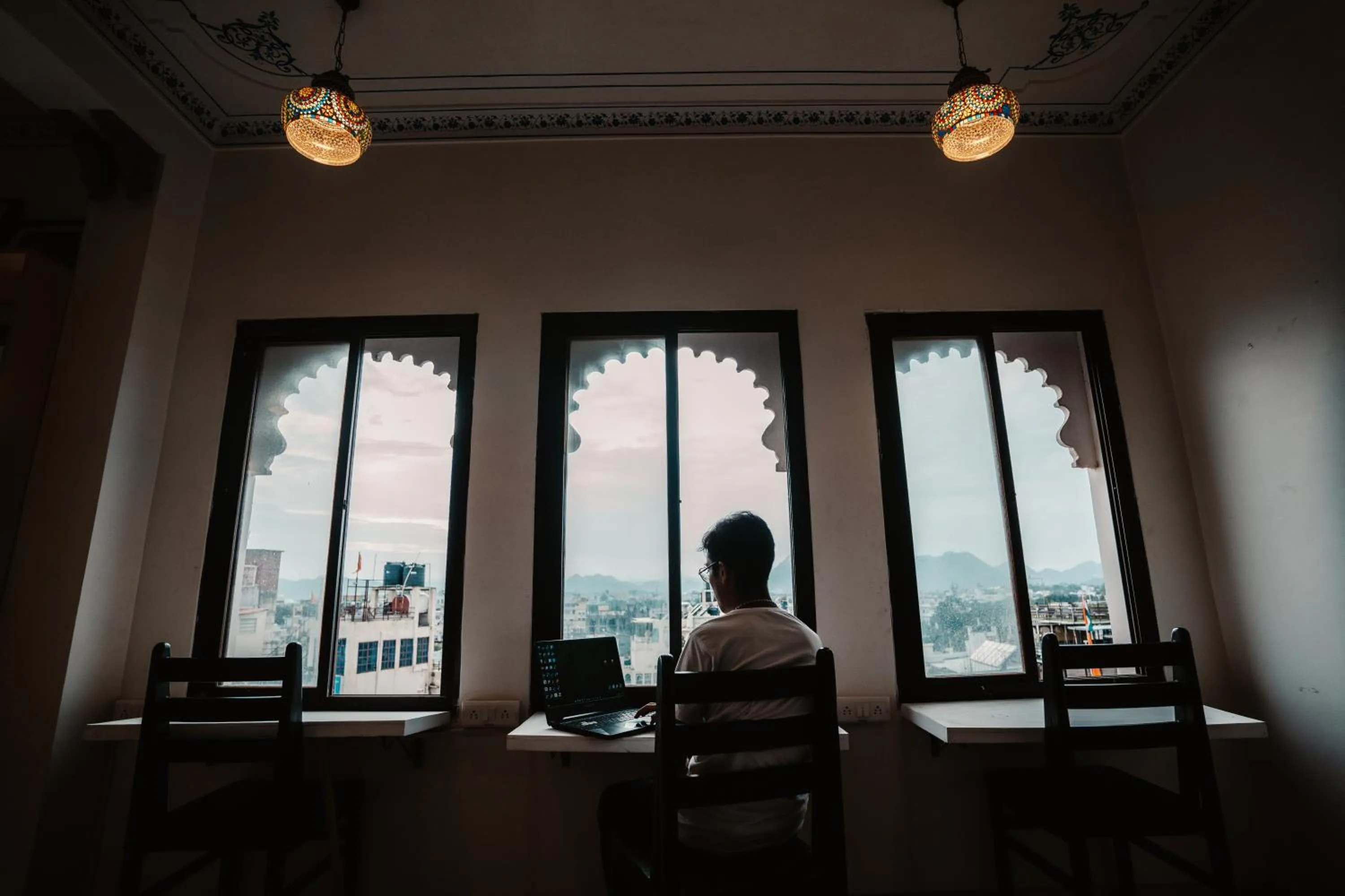 People in Citylights By MUSAFIR