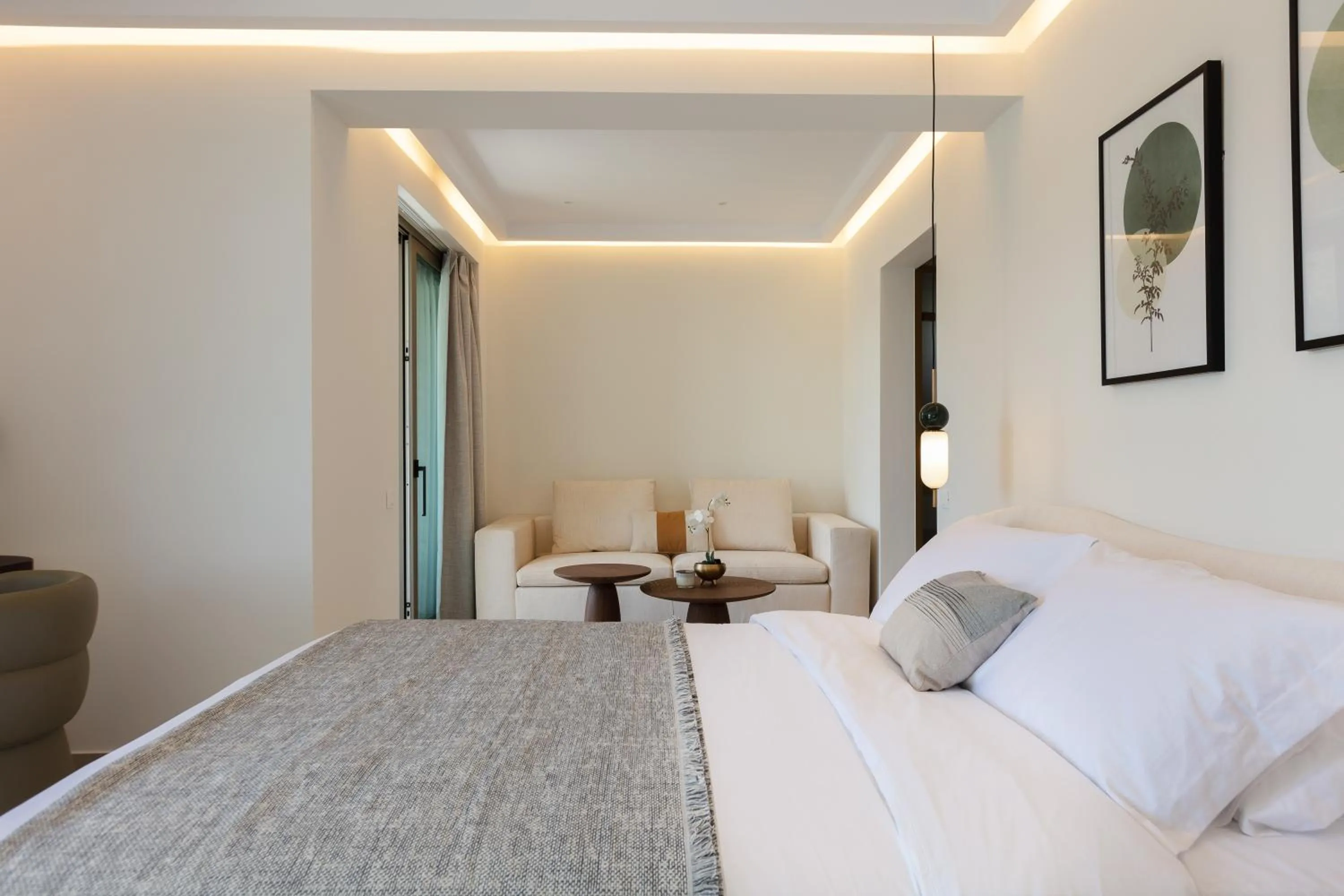 Photo of the whole room, Bed in Naiades Boutique Hotel - Adults Only