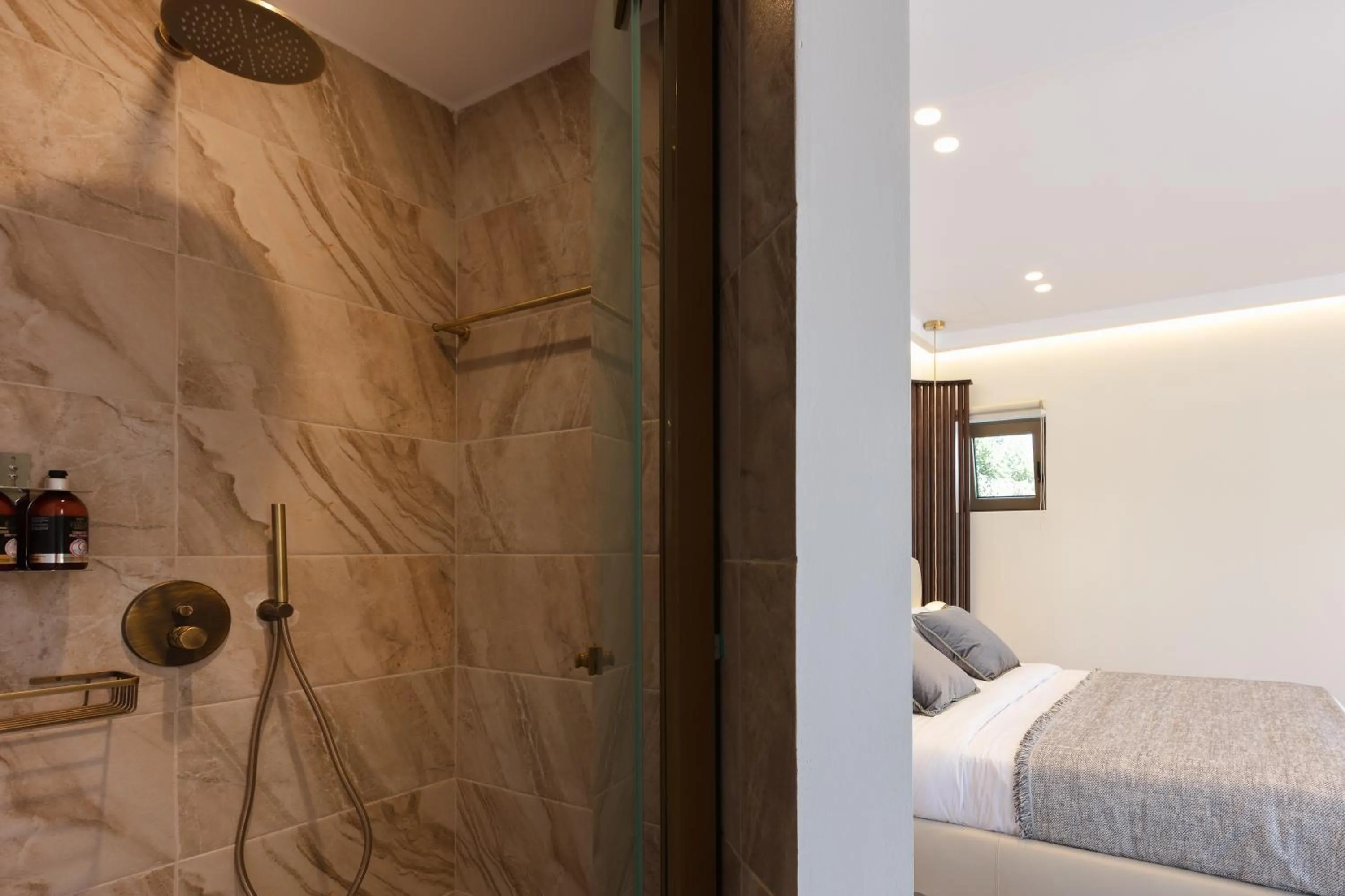 Bed in Naiades Boutique Hotel - Adults Only